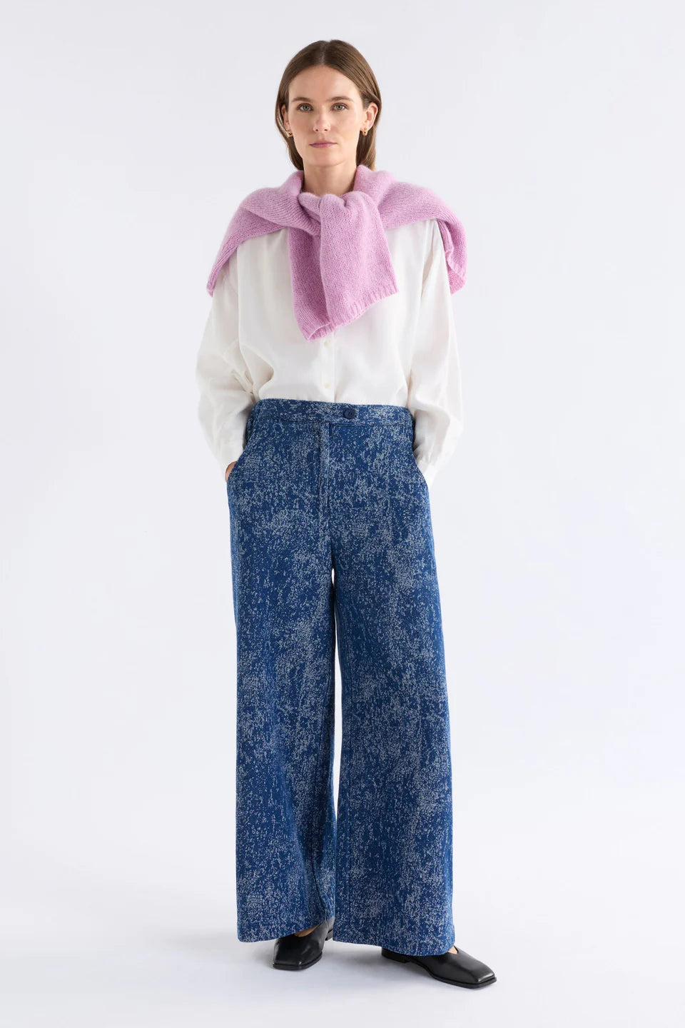Romer Pant - Fleck Jacquard