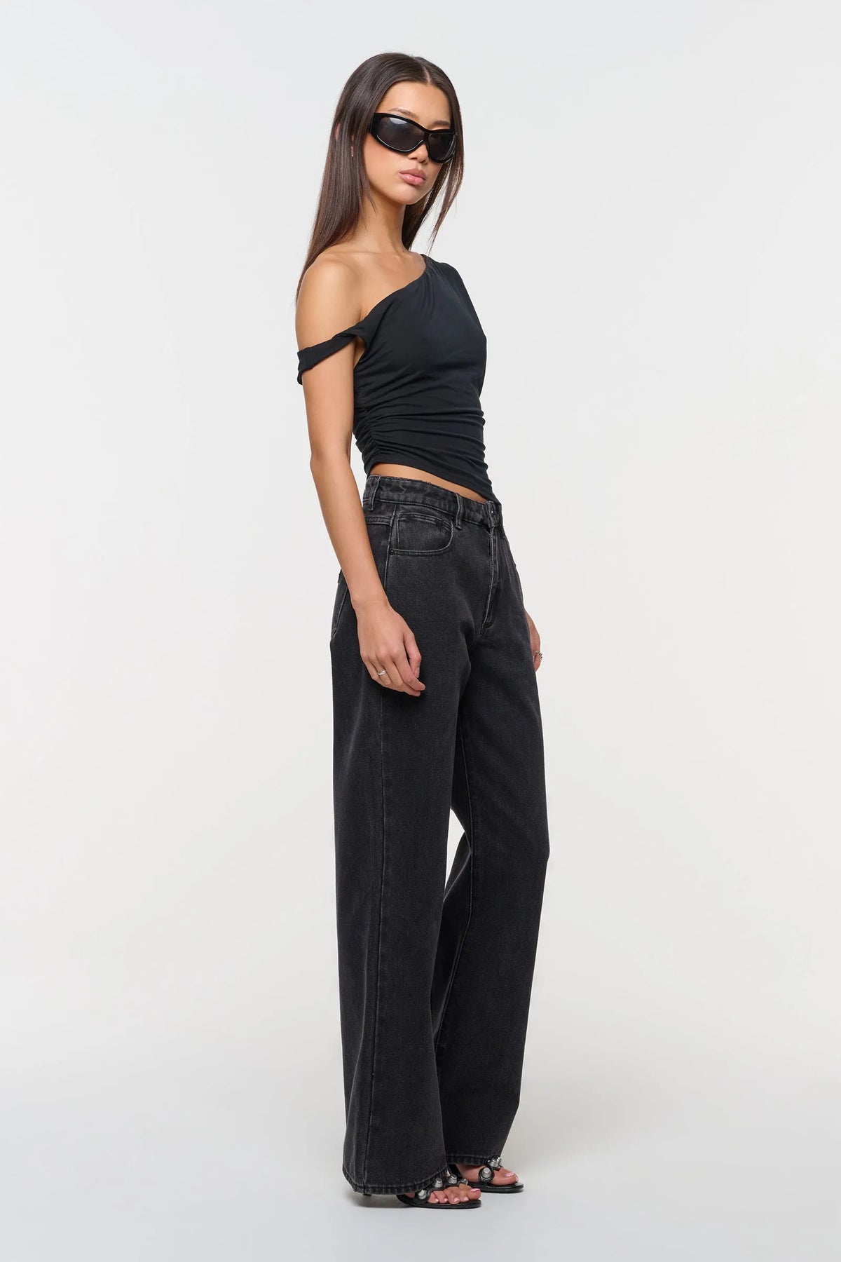 95 Baggy Heidi - Washed black