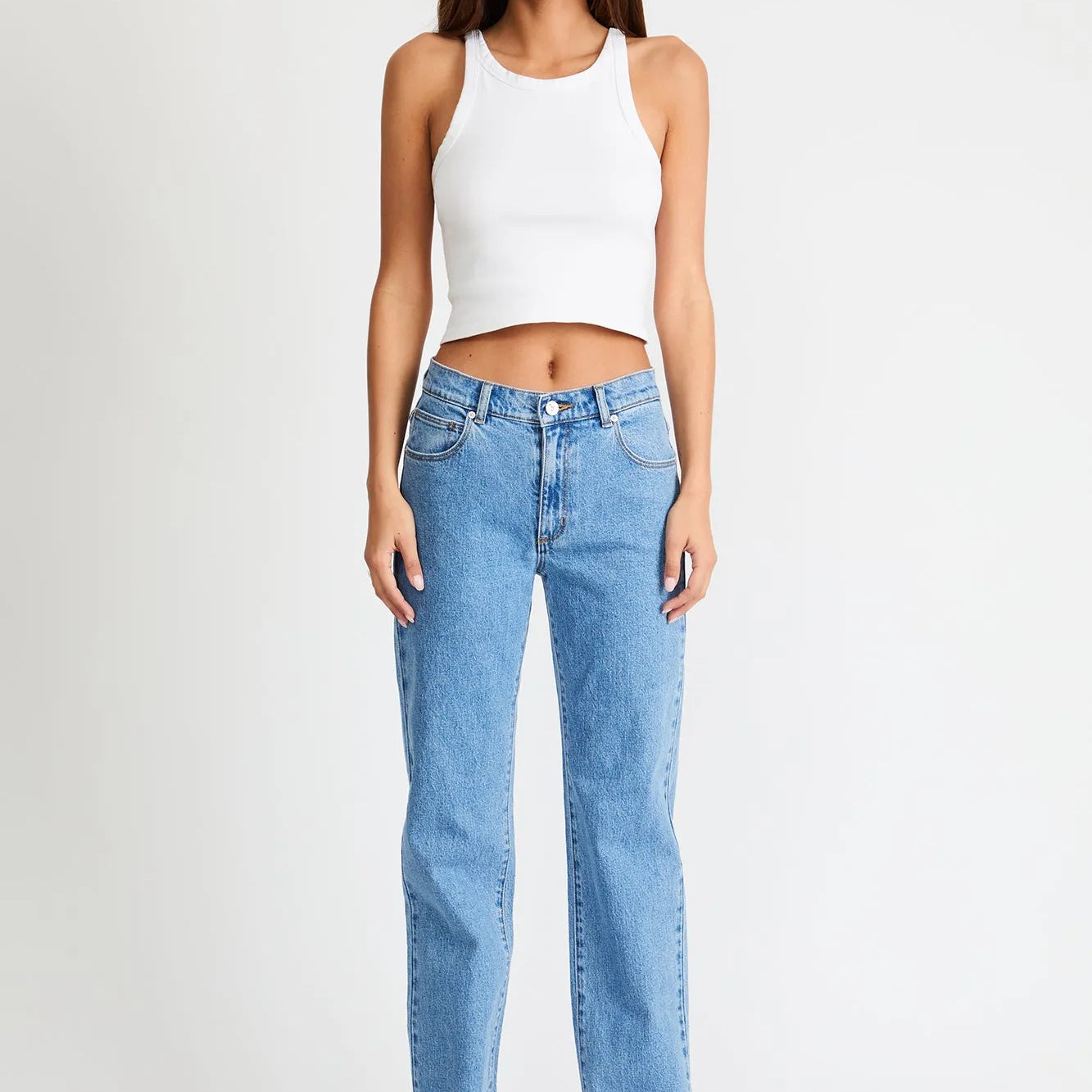 95 Mid Straight Debbie - Blue Denim