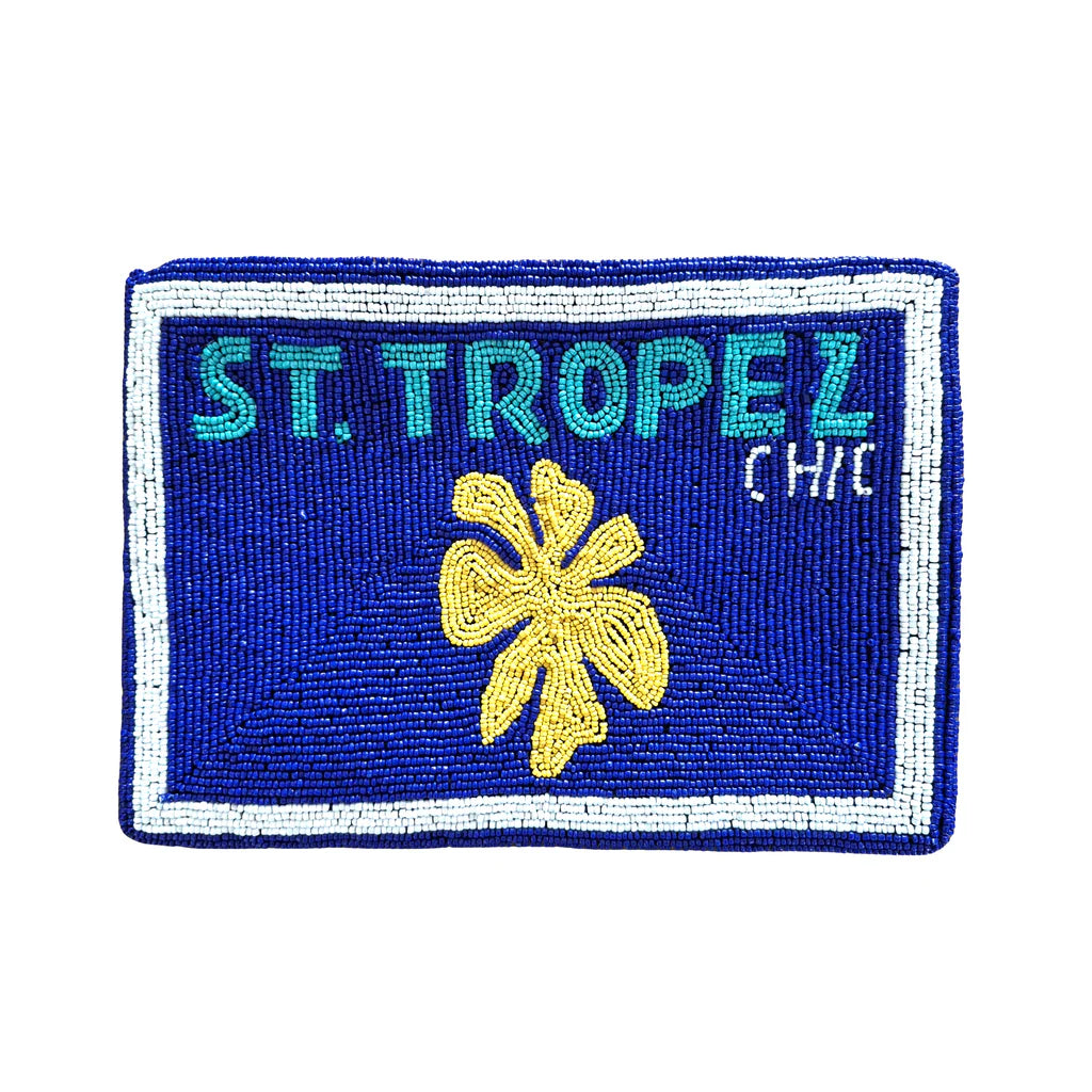 Beaded Clutch St Tropez