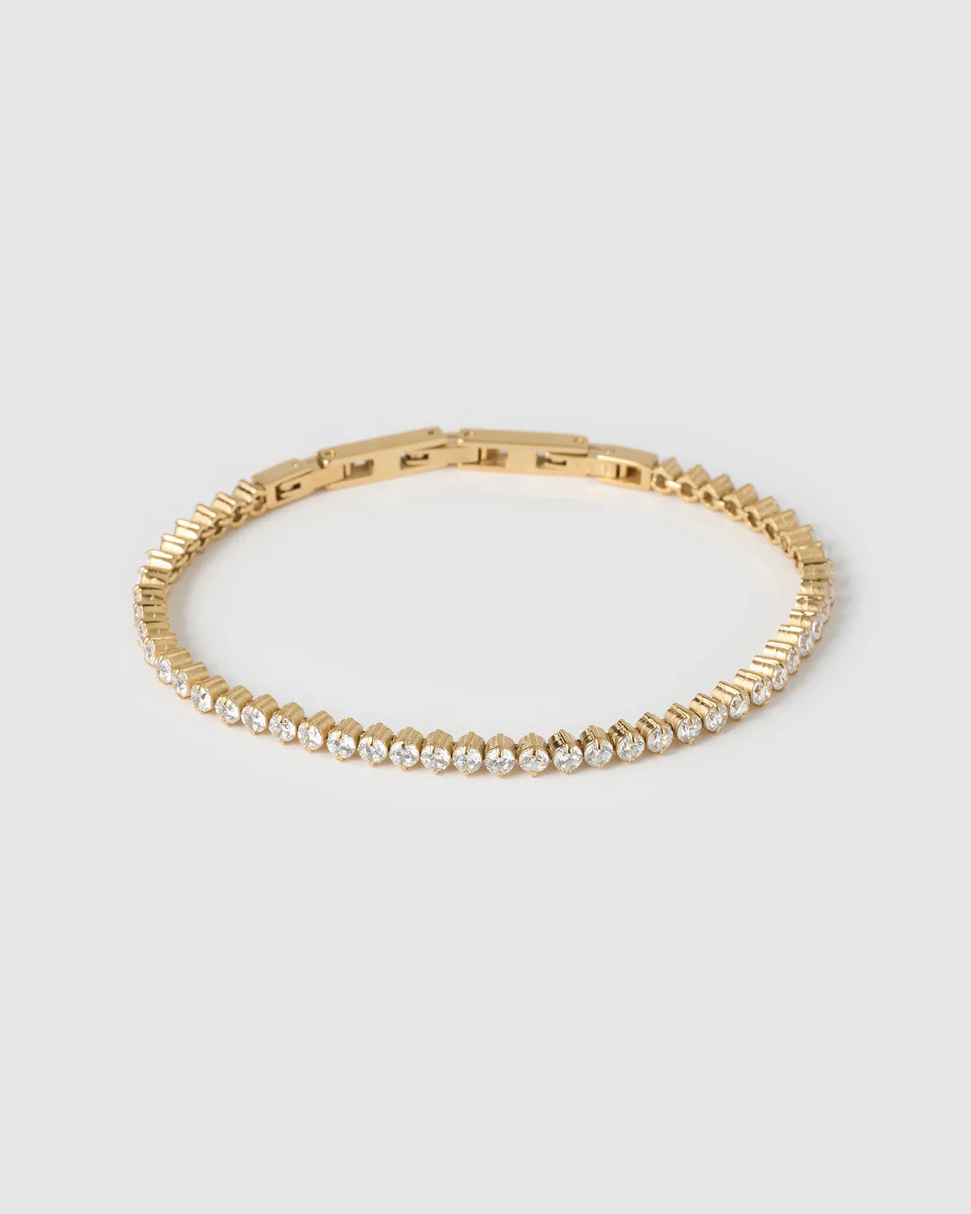 Allegra Tennis Gold Bracelet