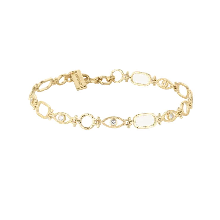 All Seeing Gold Bracelet