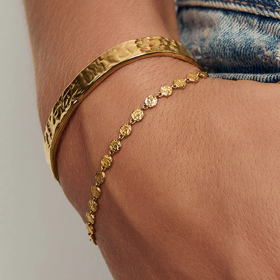 Atlas Gold Bracelet
