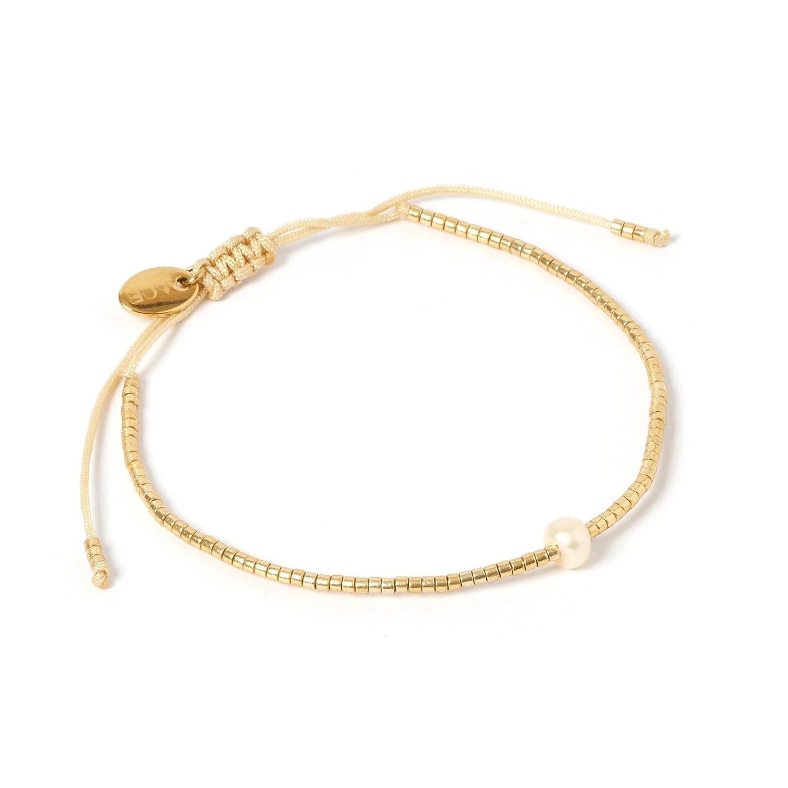 River Pearl & Gold Bracelet