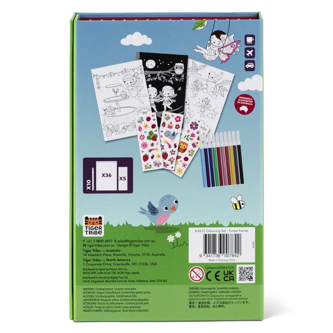 Colouring Set - Forest Fairies