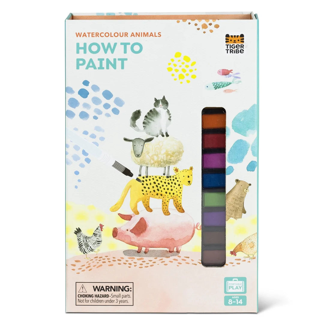 How to Paint - Watercolours - Animals