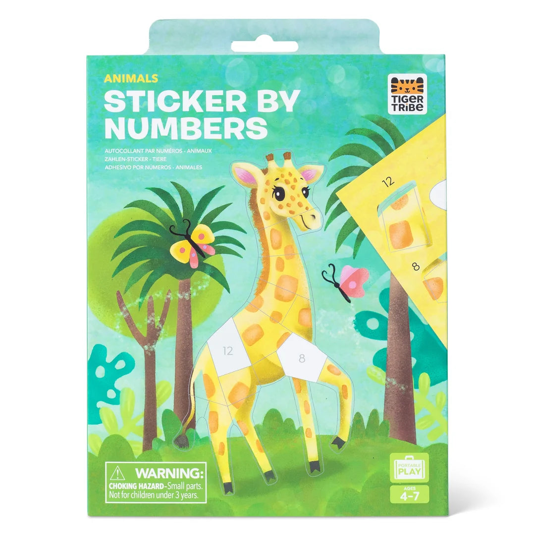 Stickers By Numbers - Animals