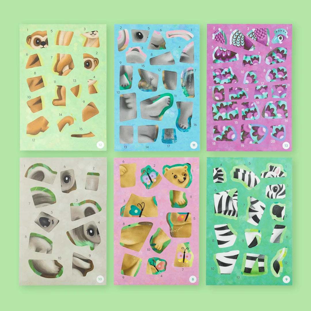 Stickers By Numbers - Animals