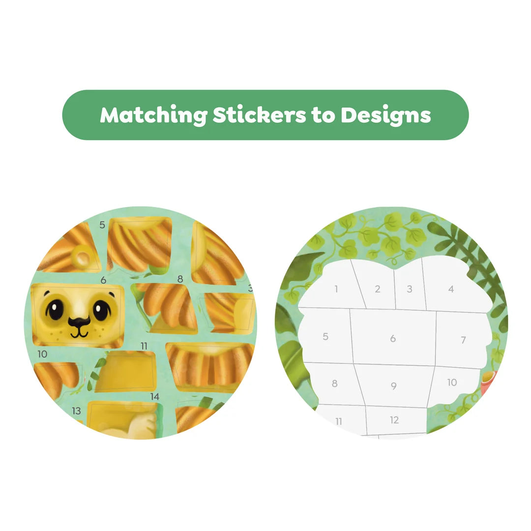 Stickers By Numbers - Animals