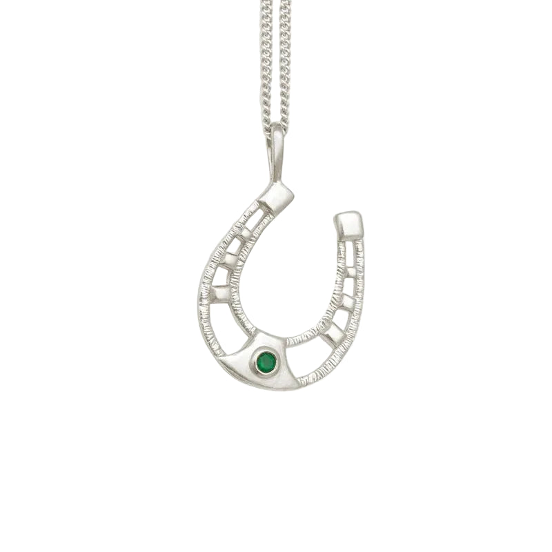 Horseshoe Necklace - Silver