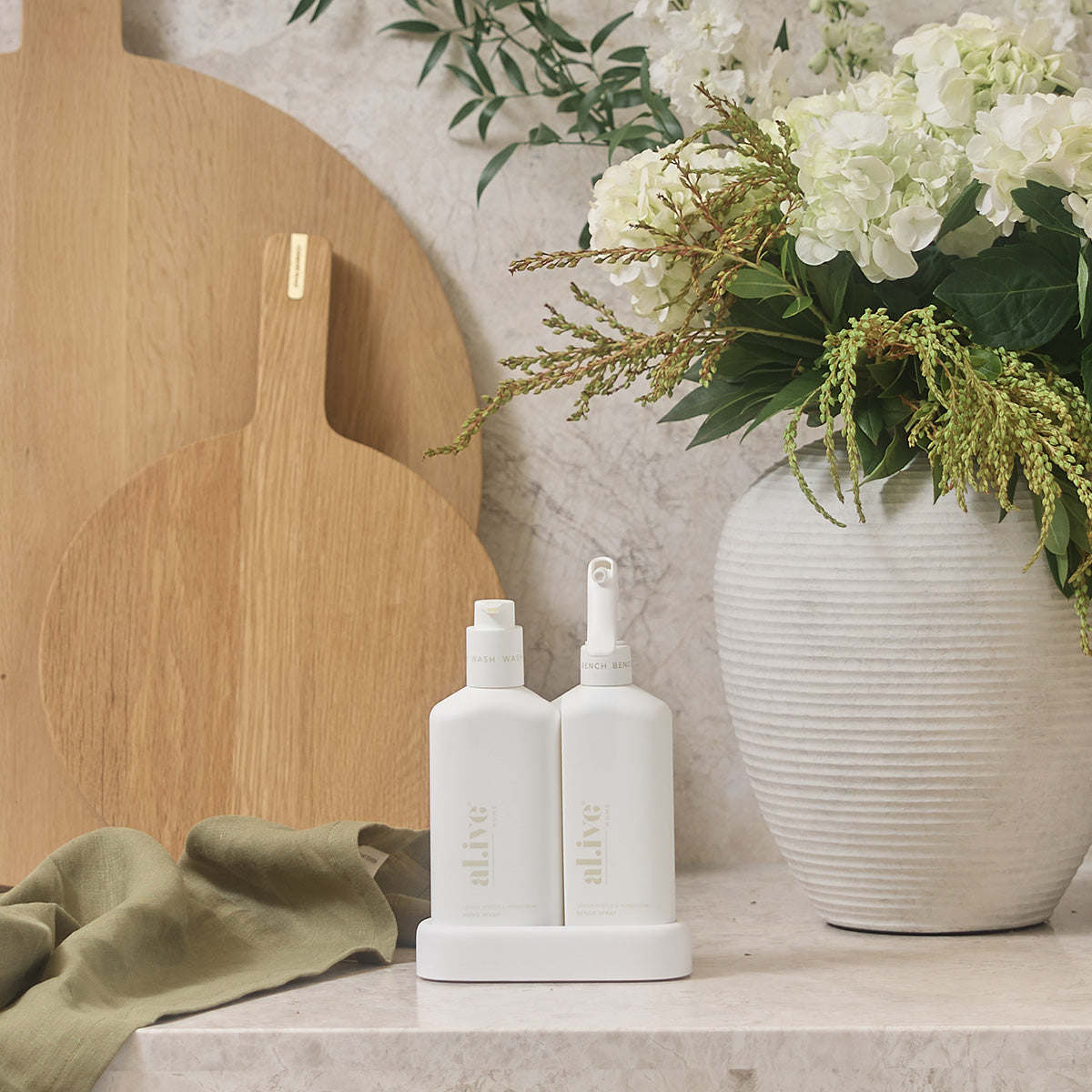 Kitchen Duo Pack - Lemon Myrtle & Honeydew -  Bench Spray & Hand Wash