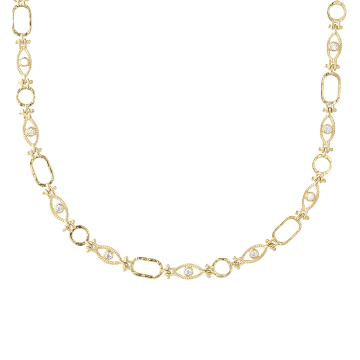 All Seeing Gold Necklace