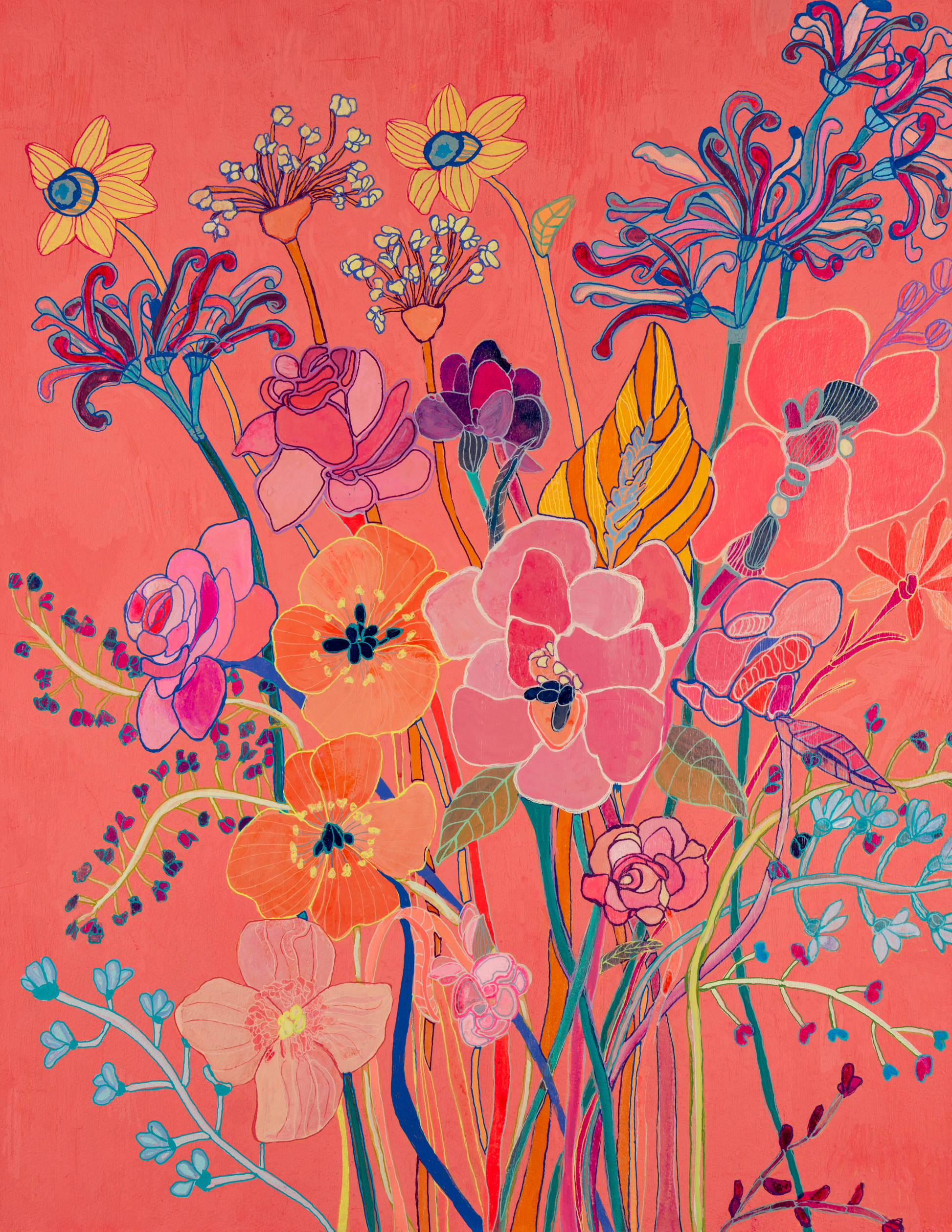 Love Letter with Flowers