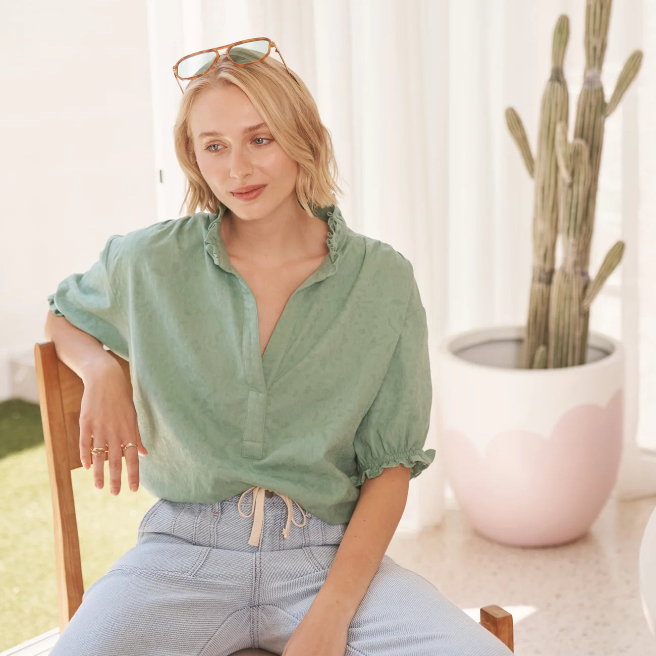 Amber shirt - Green