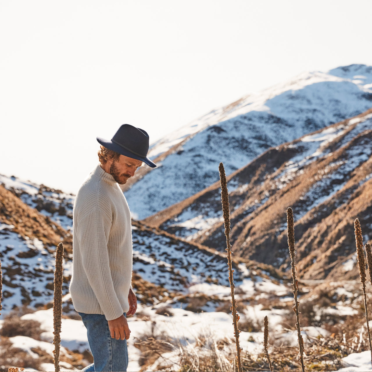 Anderson Fedora - Navy
