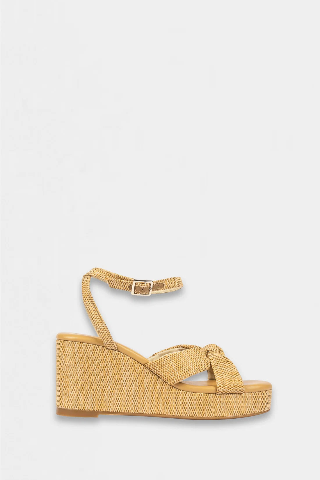 Inclination Wedge - Cinnamon Raffia