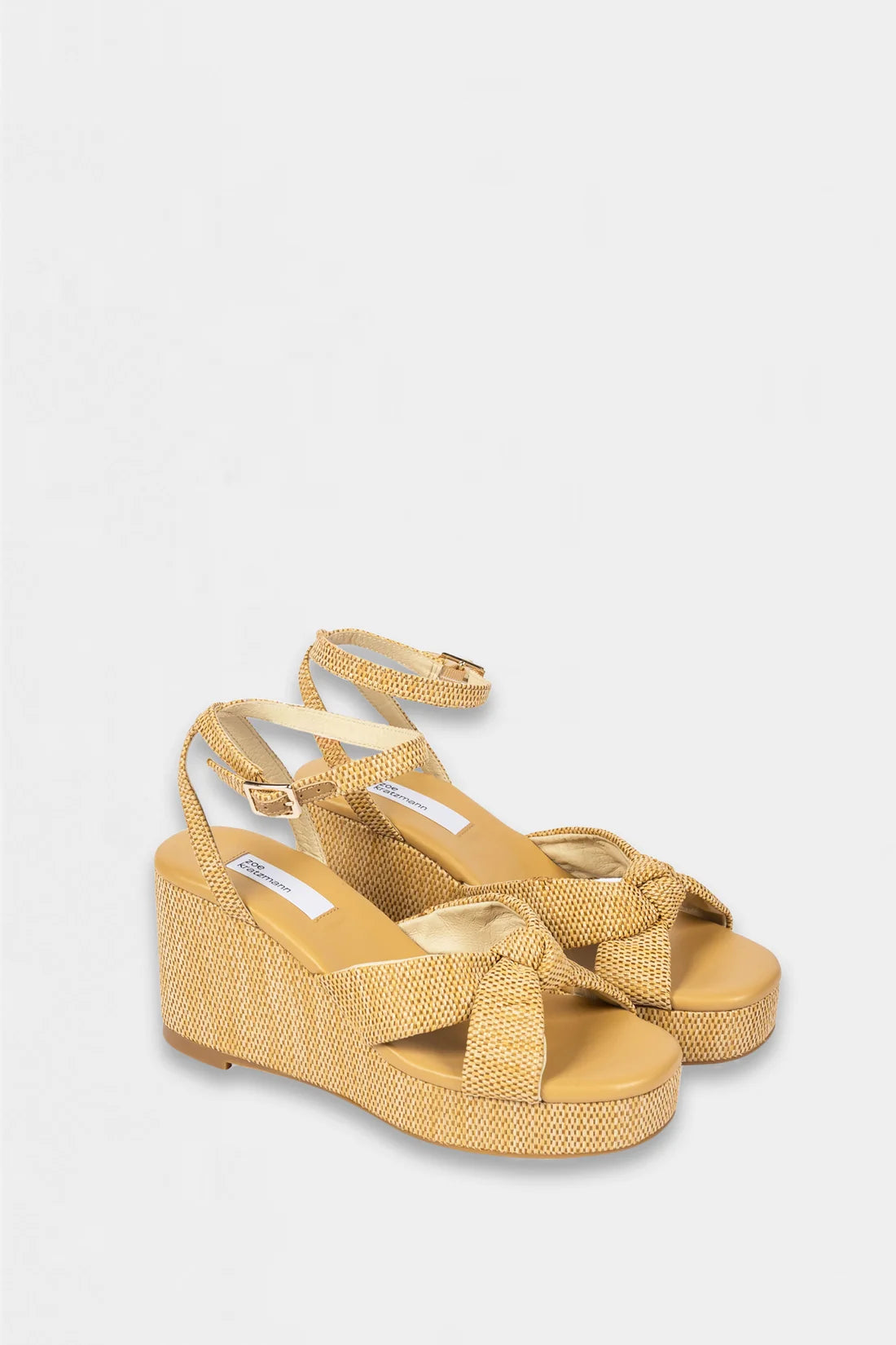 Inclination Wedge - Cinnamon Raffia
