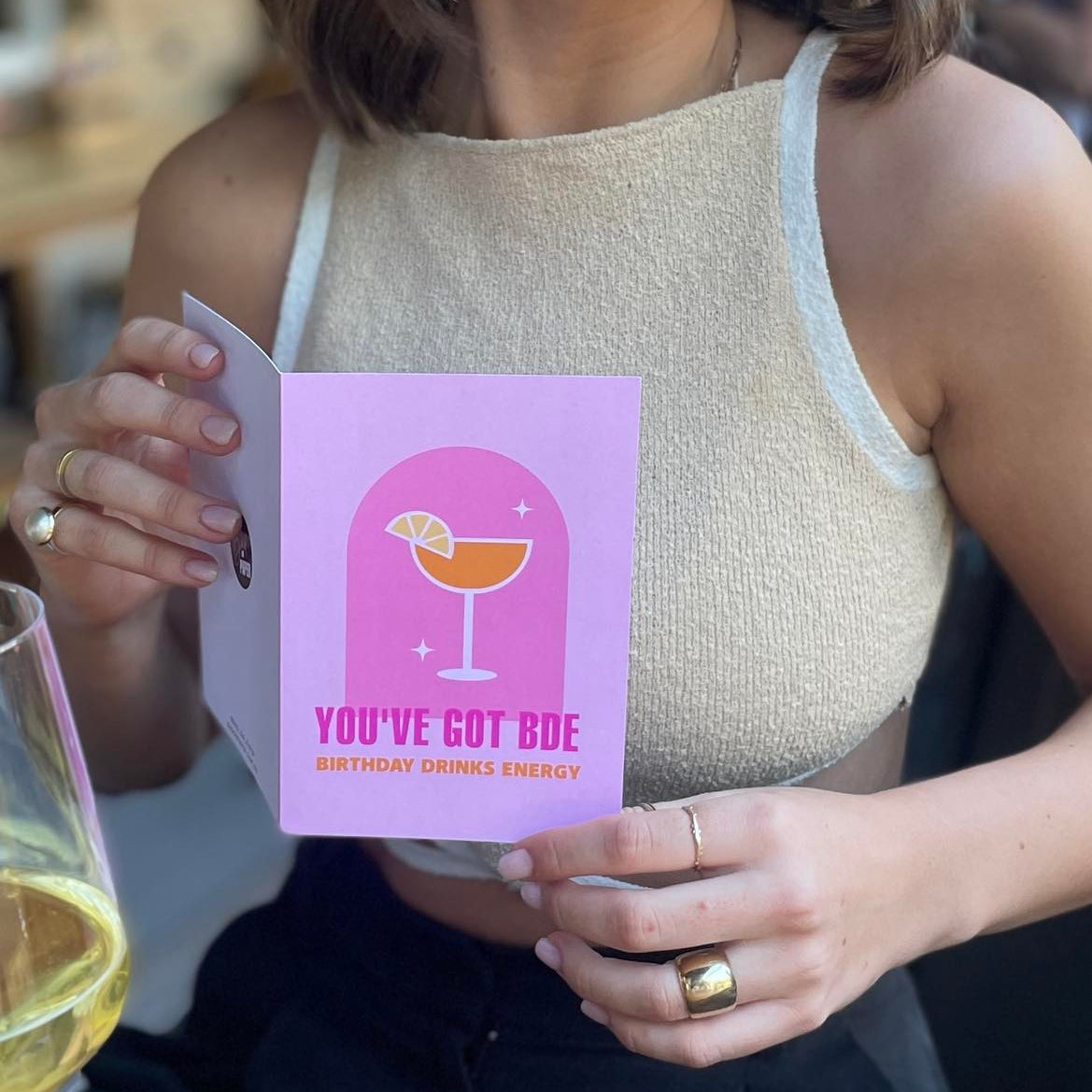 You've Got BDE (birthday drinks energy)