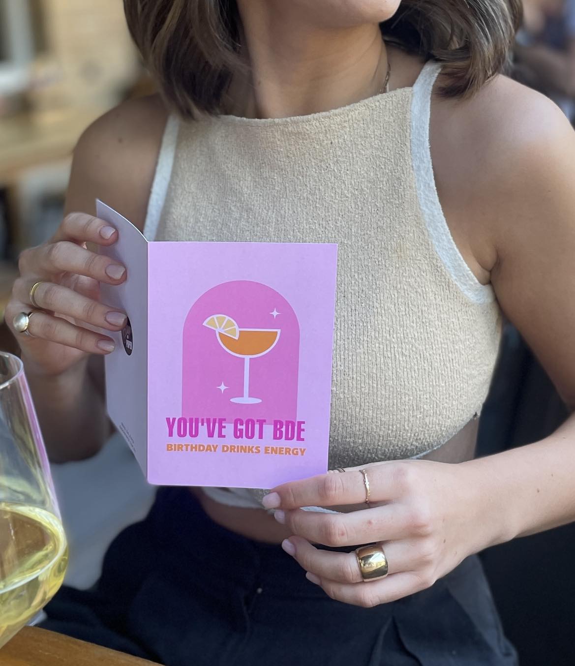You've Got BDE (birthday drinks energy)