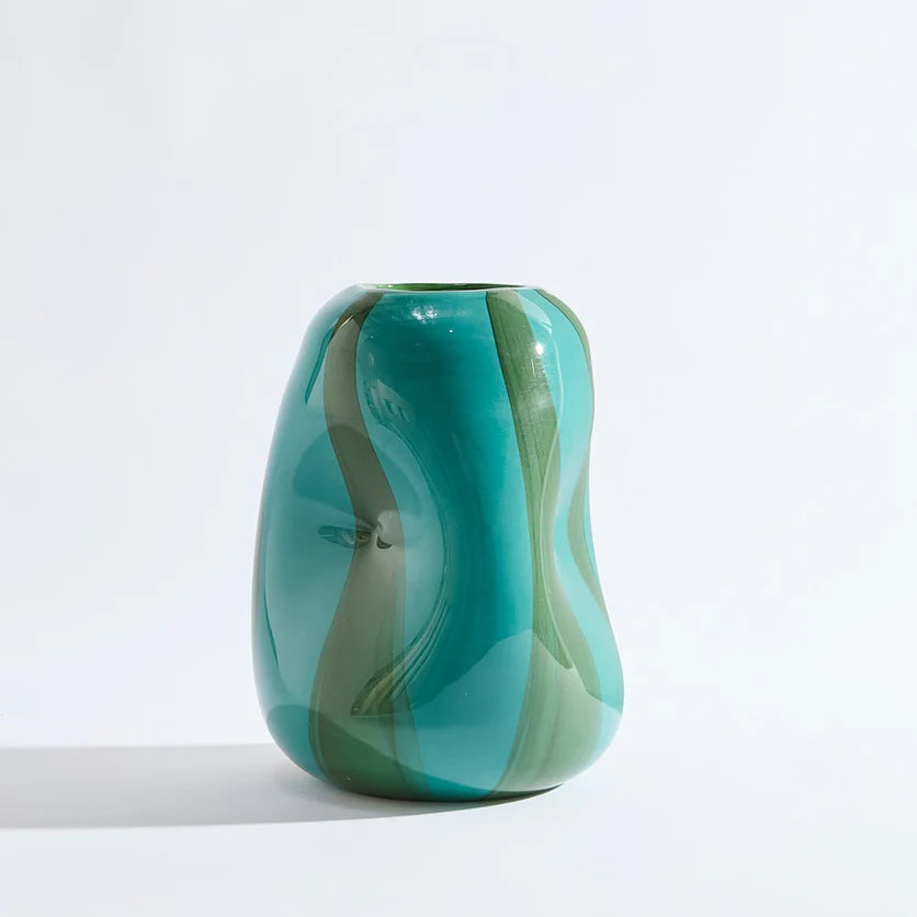 Candy Large Vase - Teal