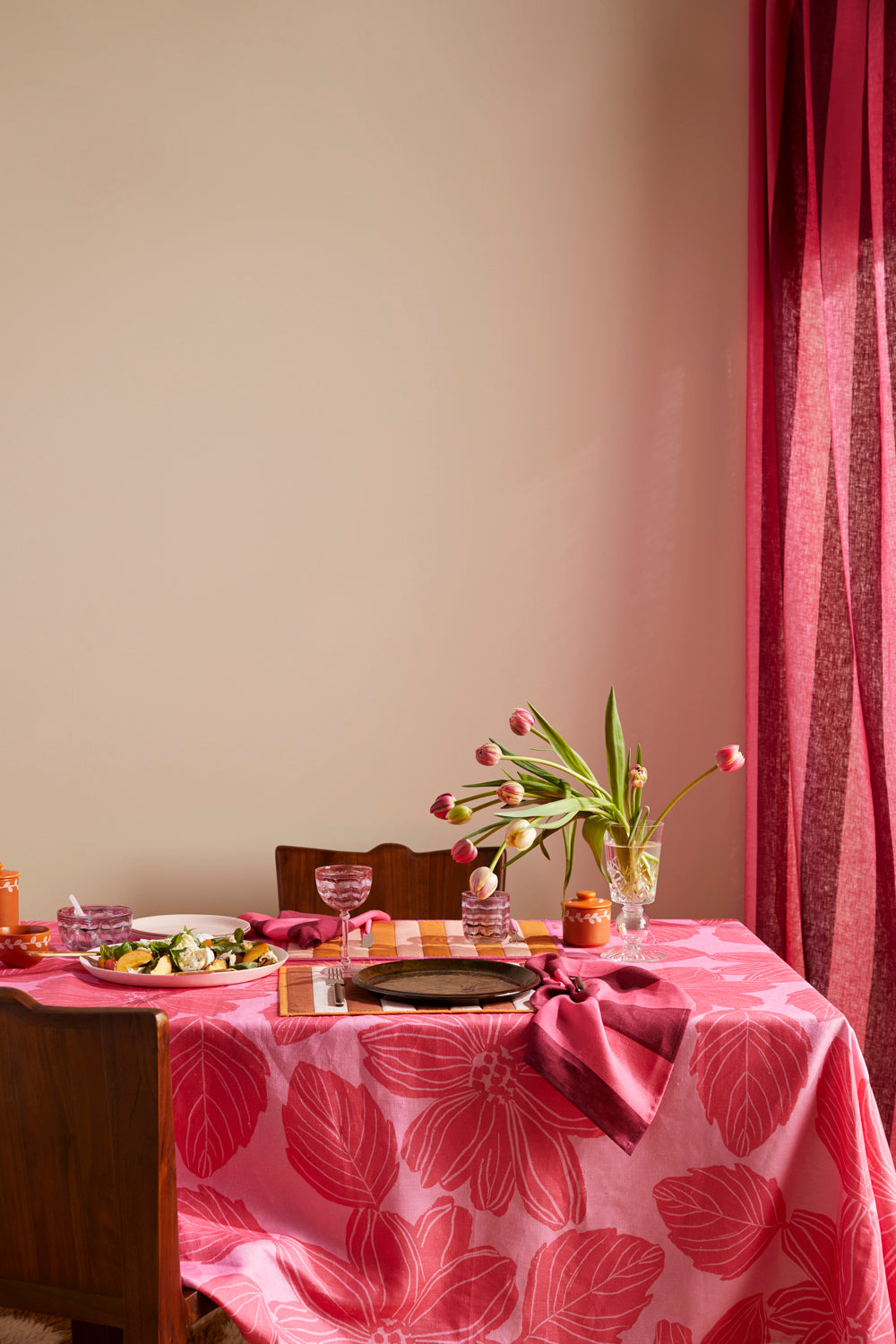 Tablecloth - Margot Pink - Size Medium