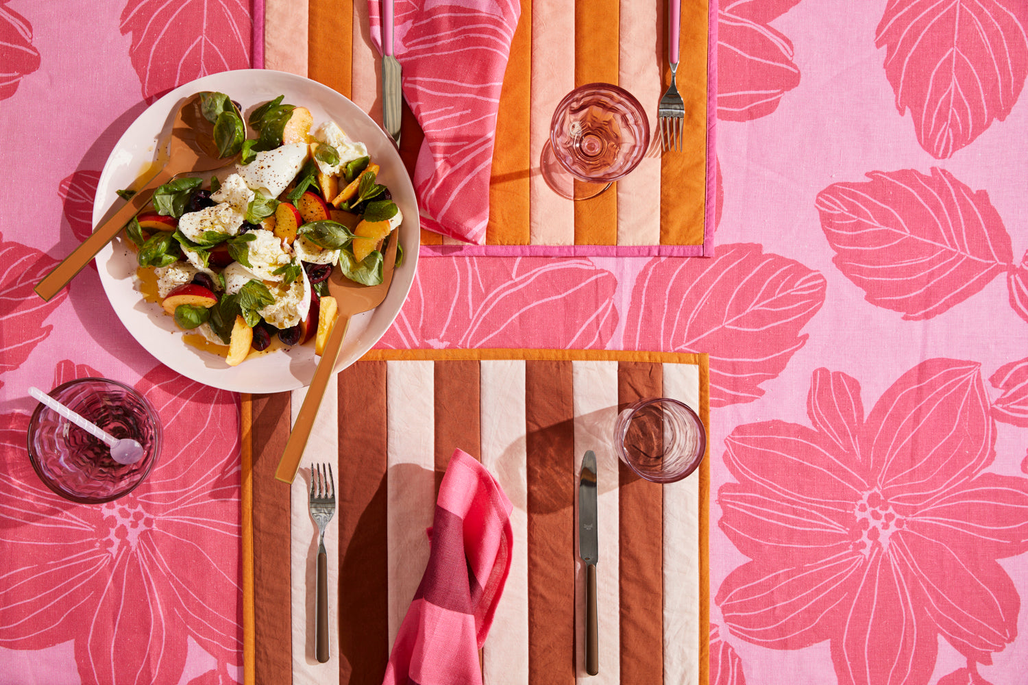 Tablecloth - Margot Pink - Size Medium