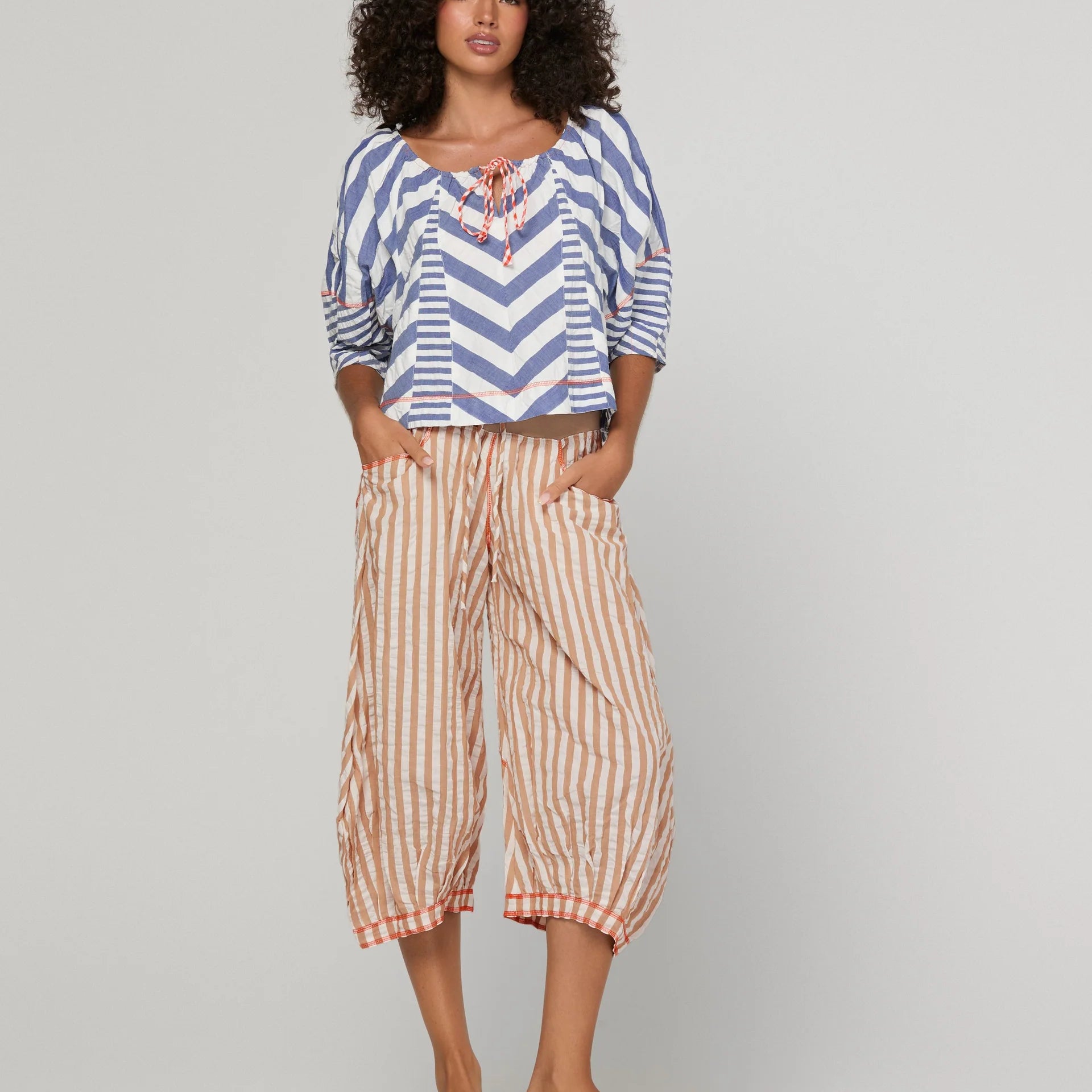 Guru Pant - Sandy Stripe