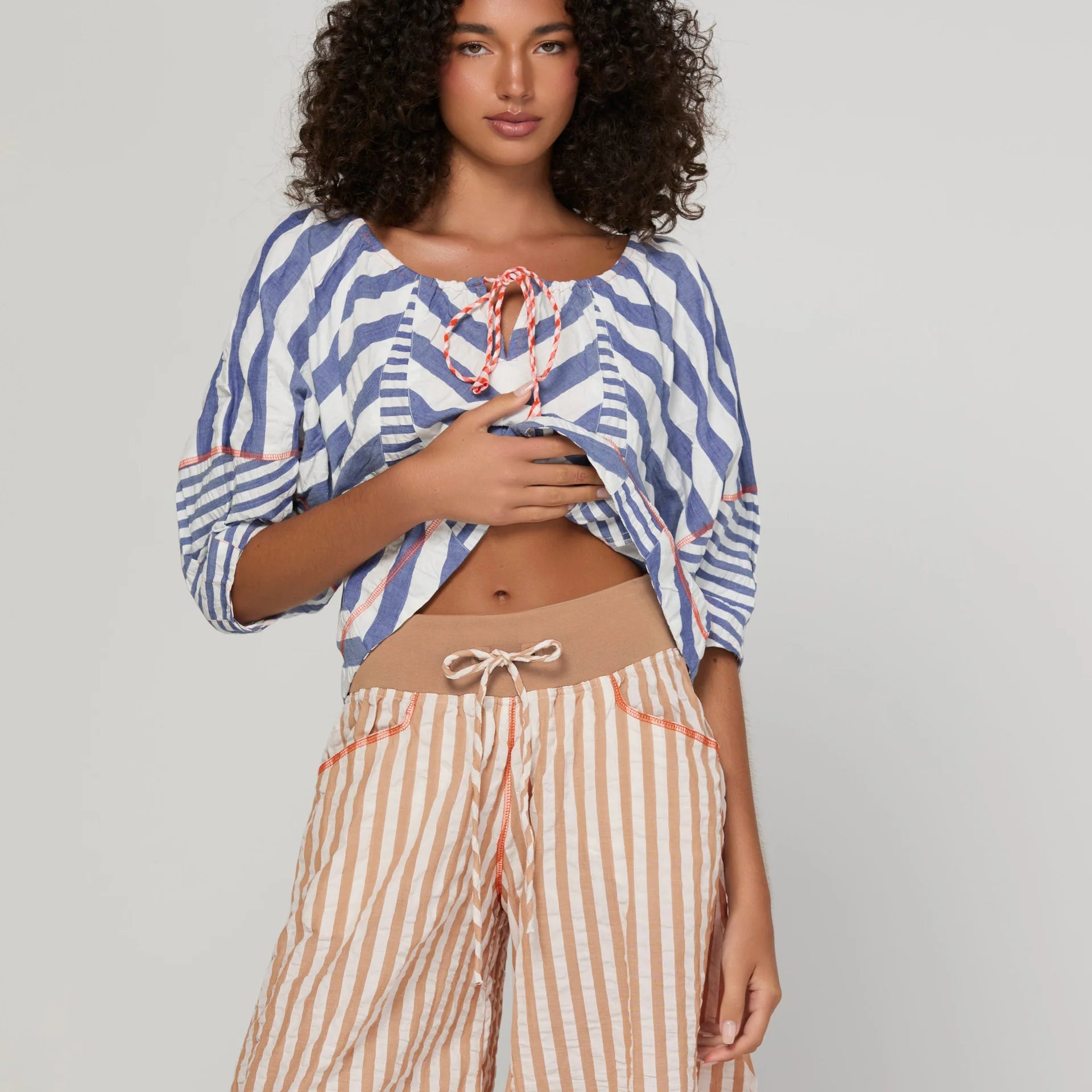 Guru Pant - Sandy Stripe