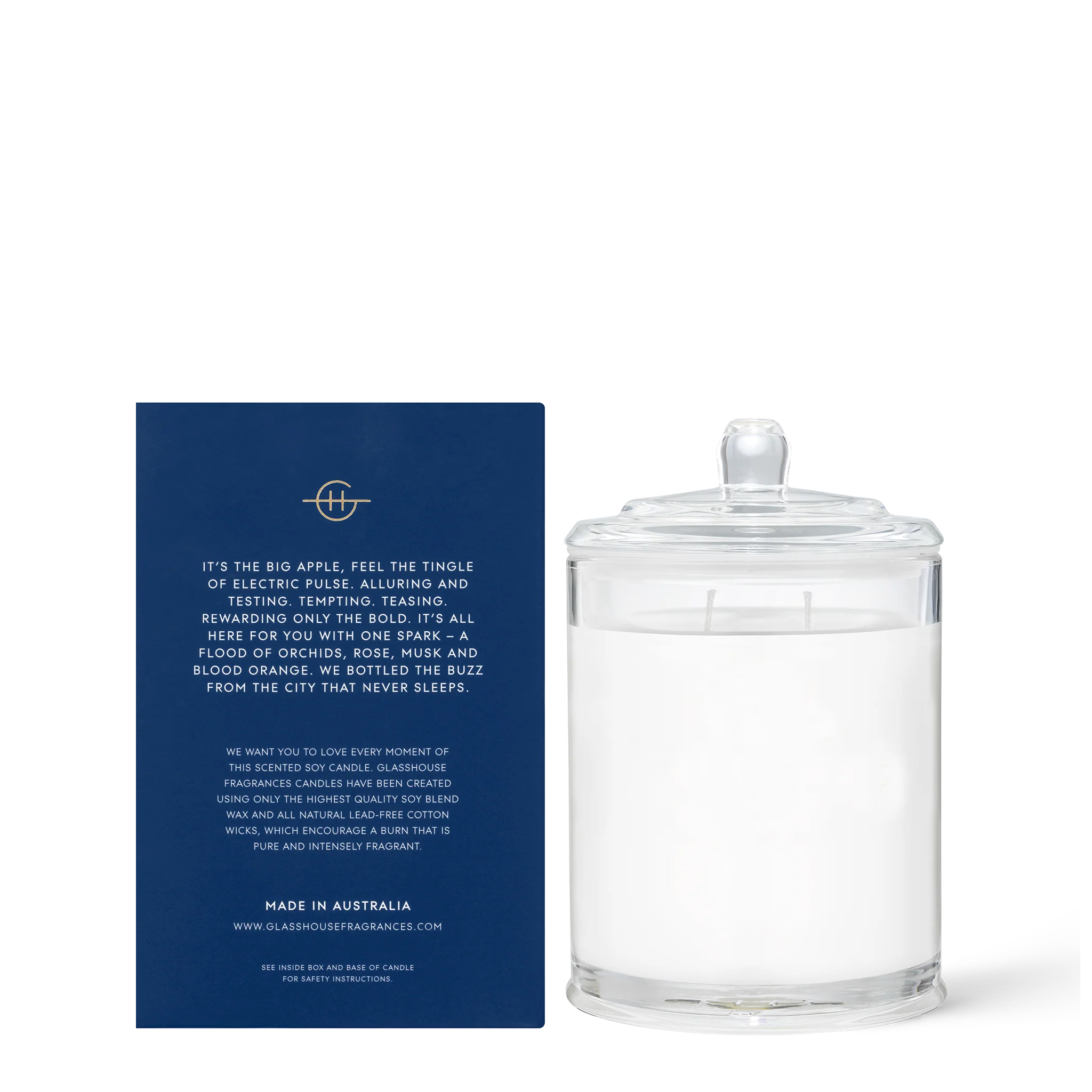 Glasshouse I'll Take Manhattan Soy Candle 380g