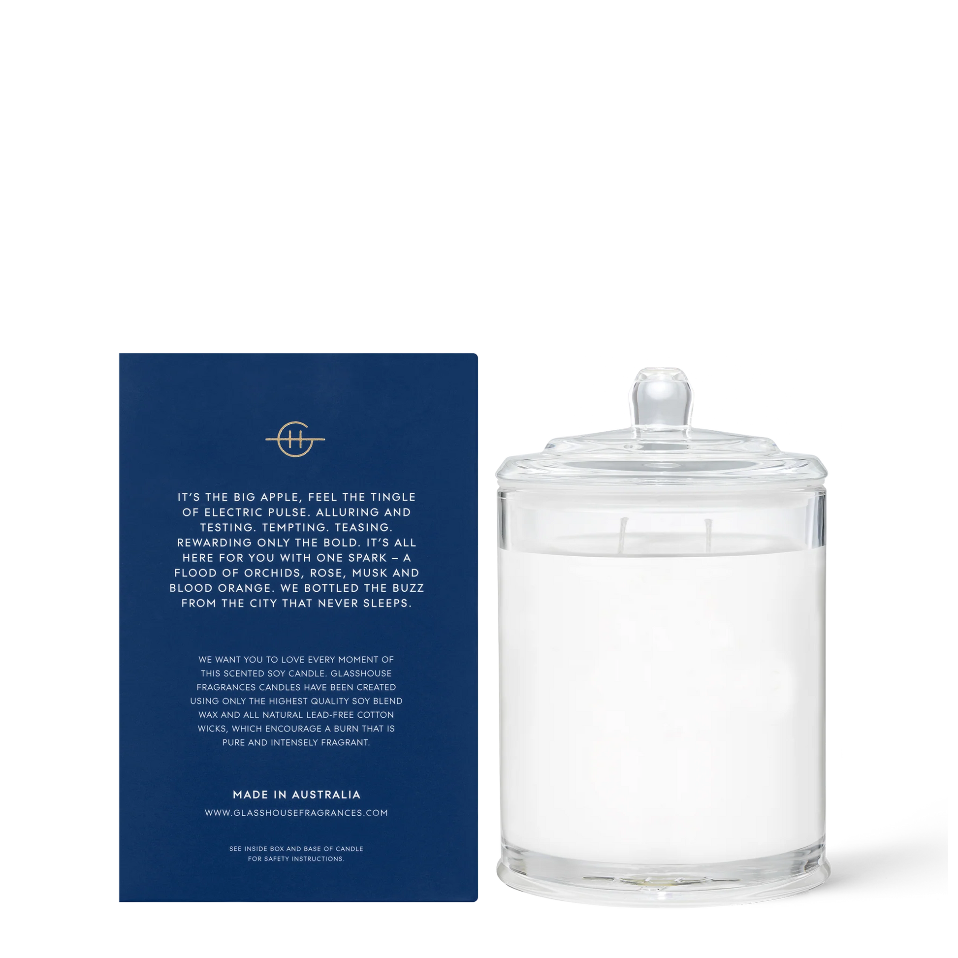 Glasshouse I'll Take Manhattan Soy Candle 380g