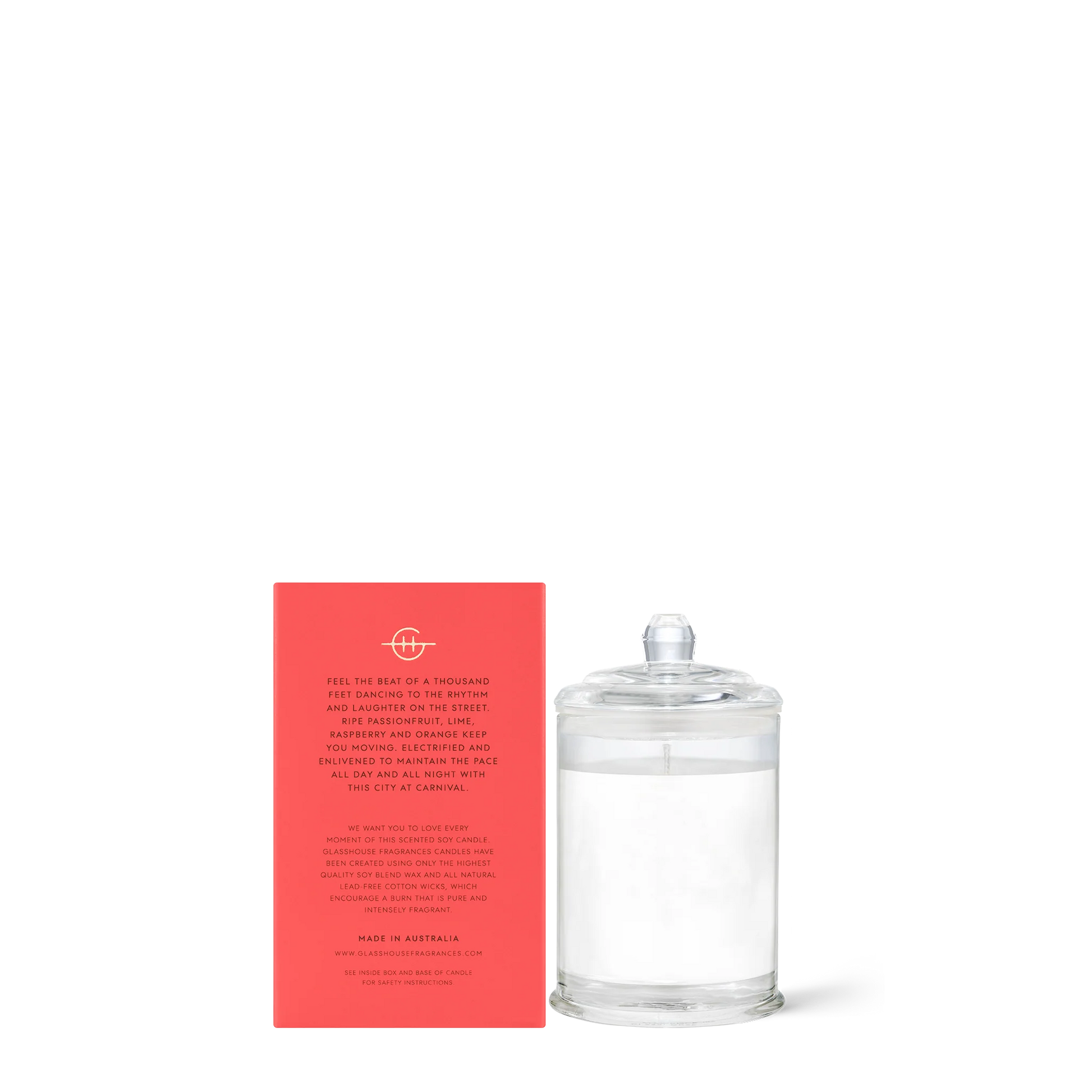 Glasshouse One Night in Rio Soy Candle 60g