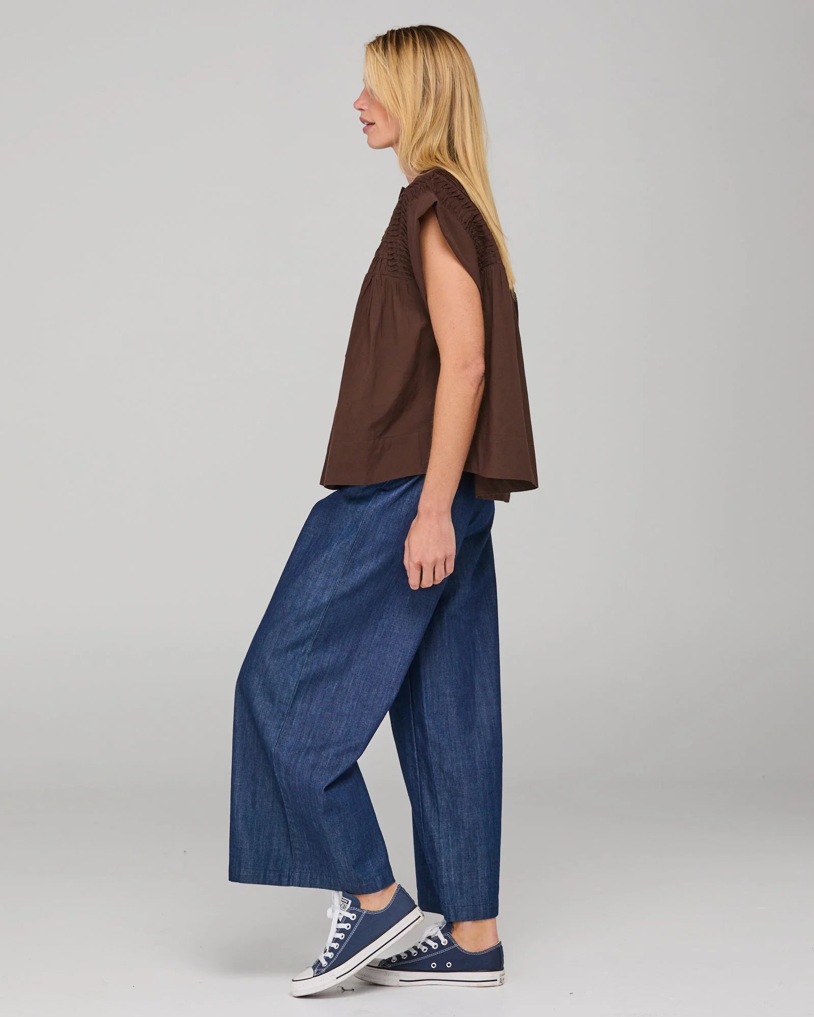 Danika Top - Ground Coffee