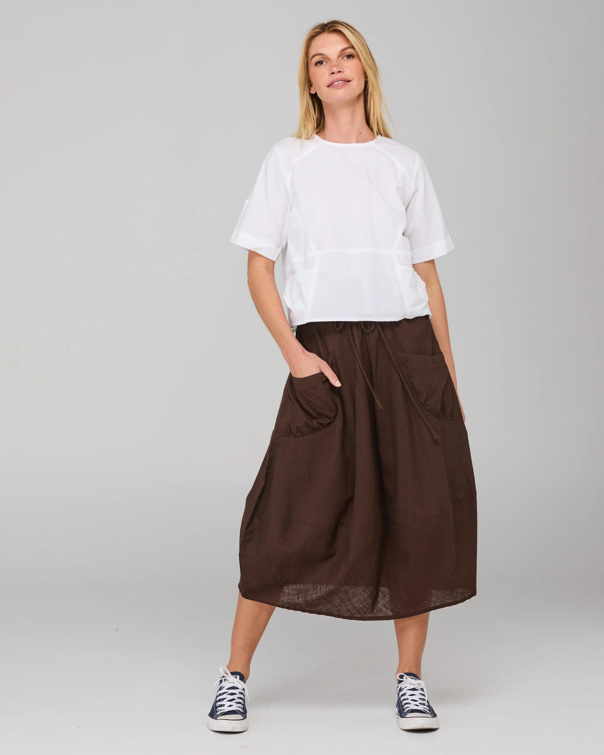 Guru Skirt Basic - Ground Coffee