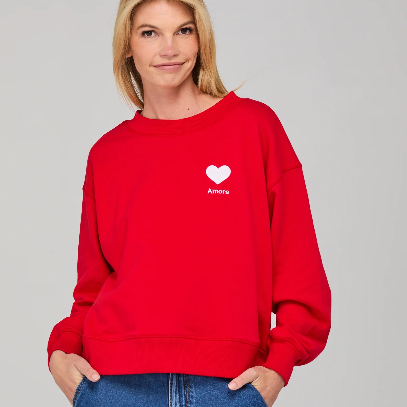 Amore Jumper - Strawberry