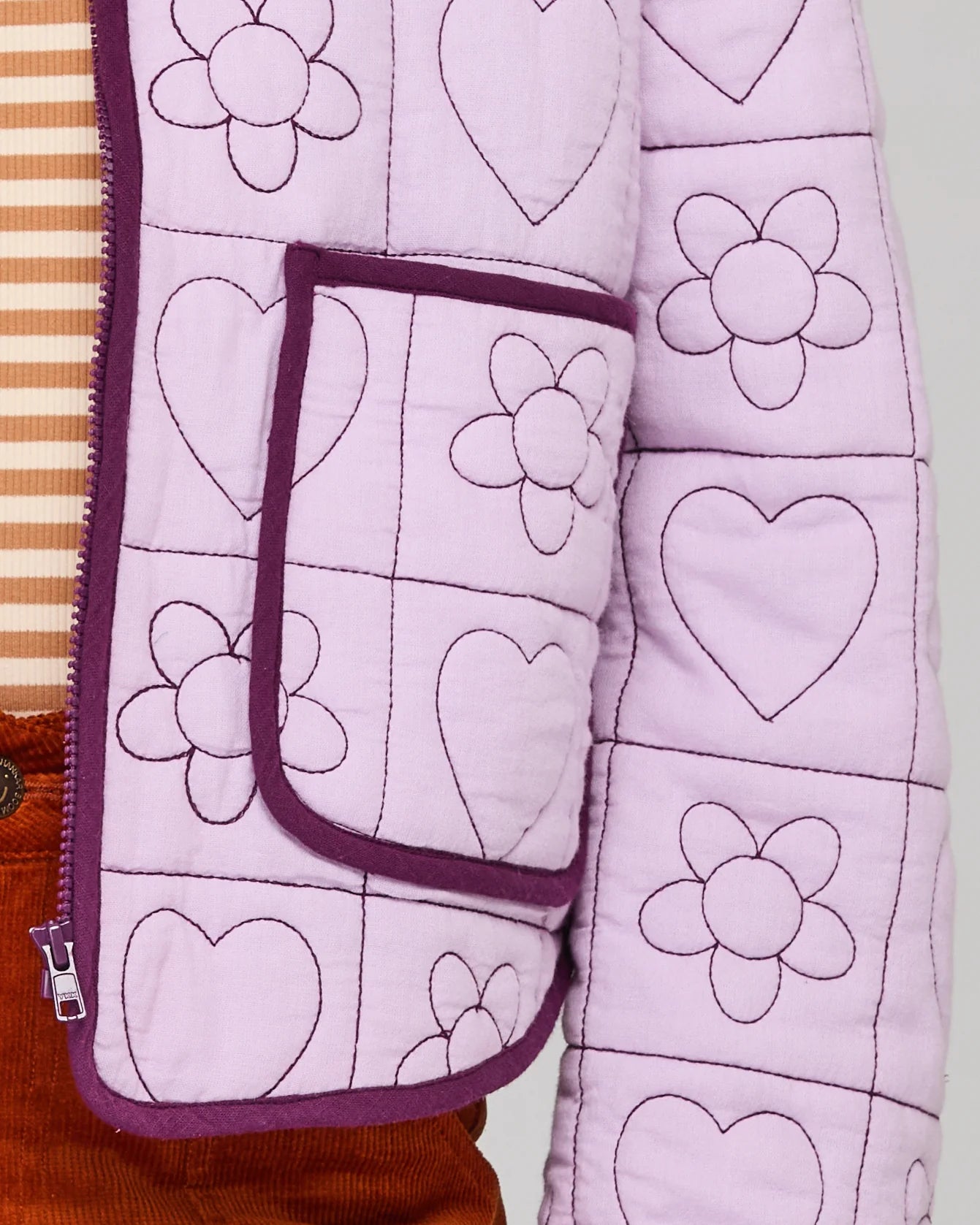 Joni Jacket - Orchard Quilted Heart