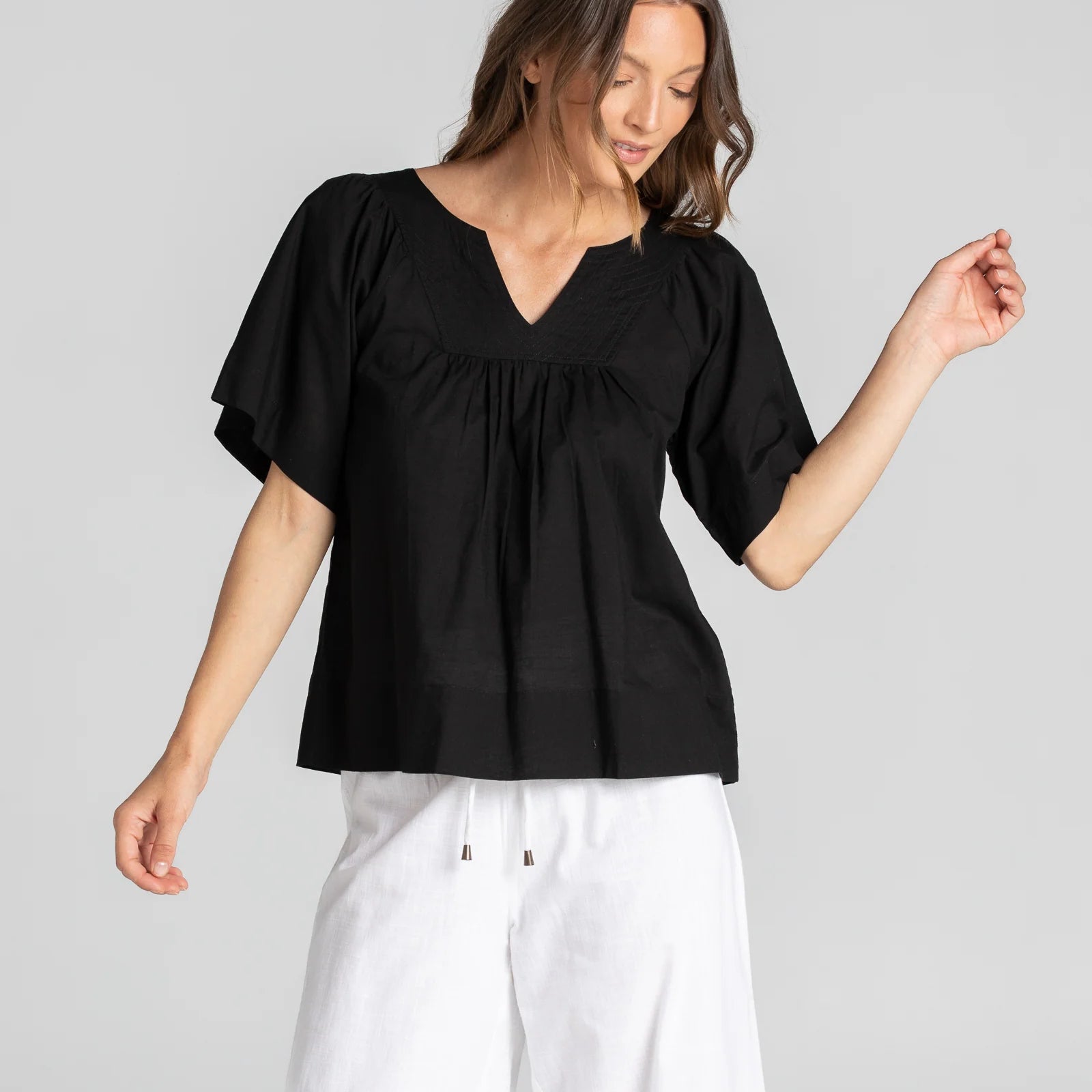 Freya Top Basic - Black