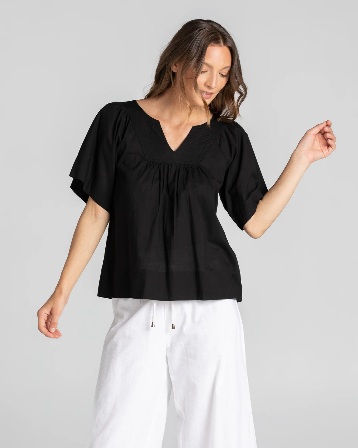 Freya Top Basic - Black
