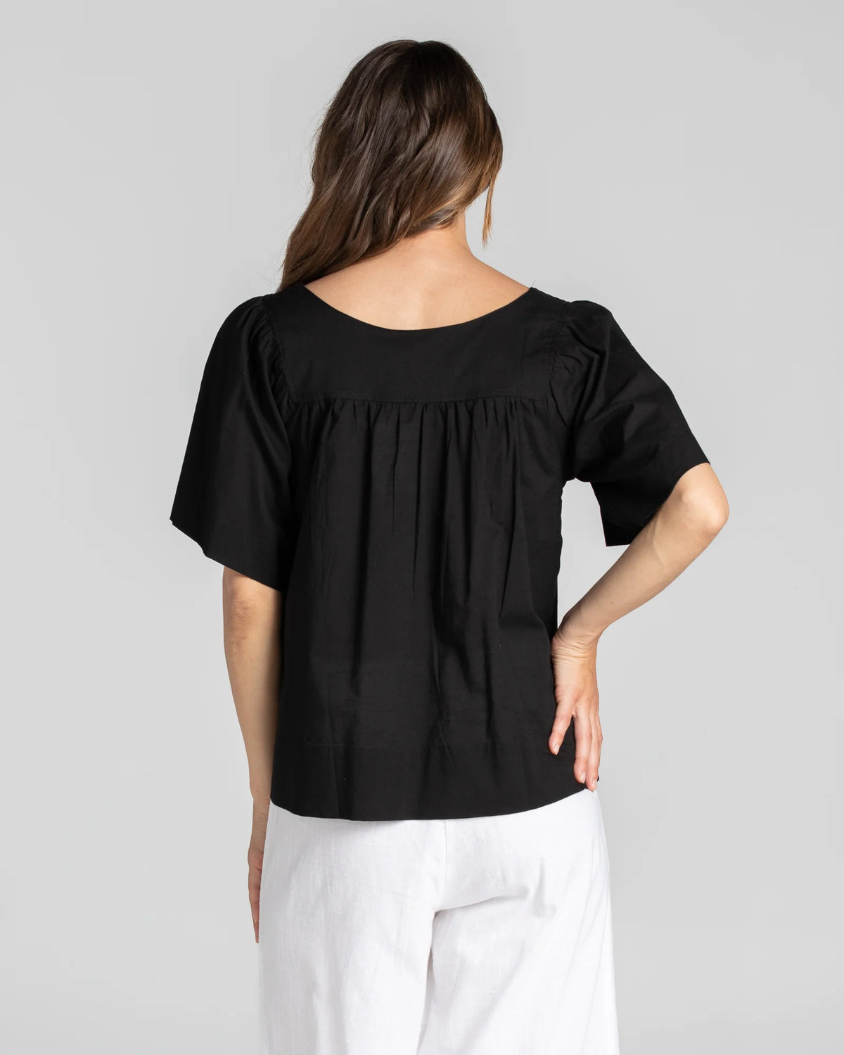 Freya Top Basic - Black