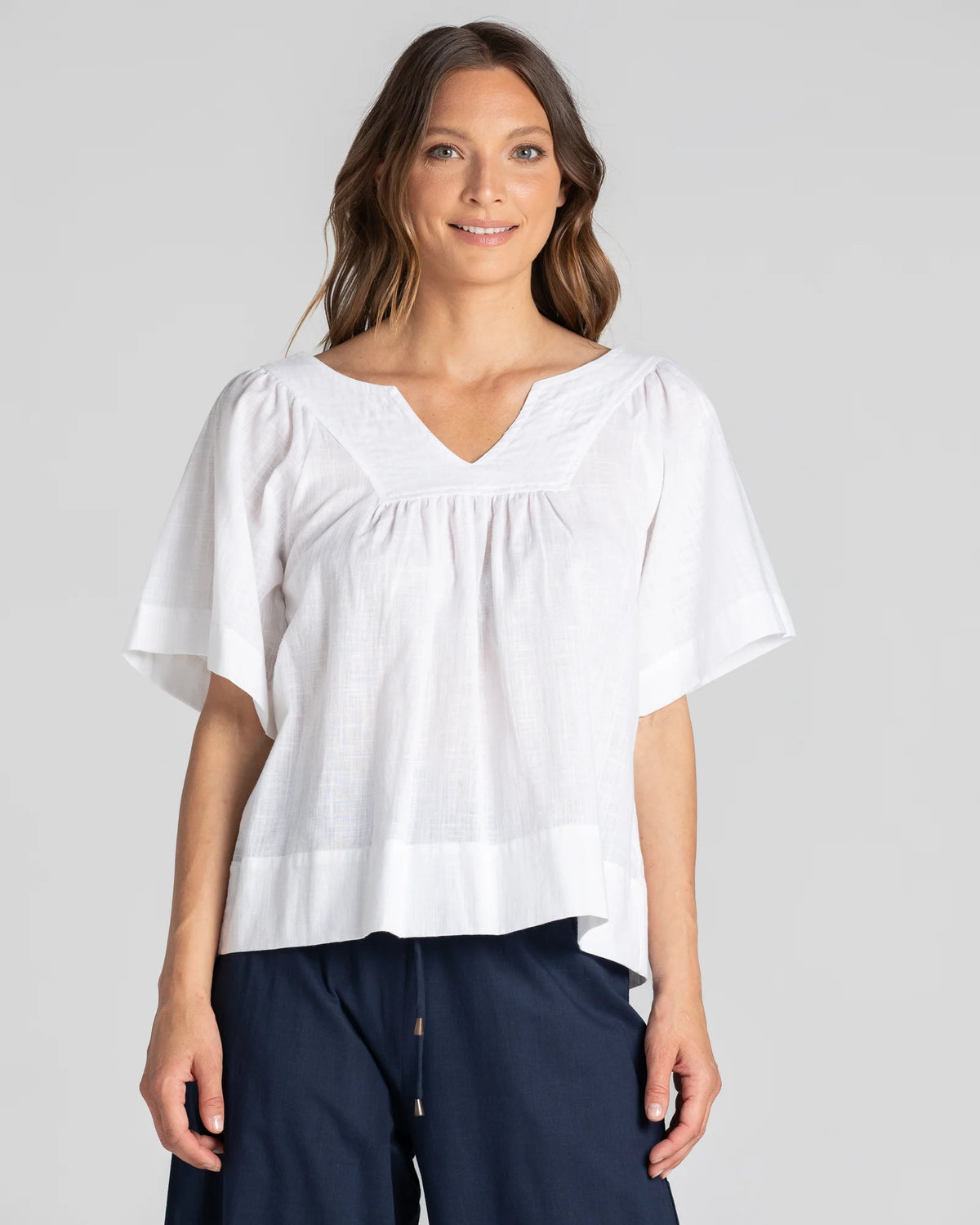 Freya Top Basic - White