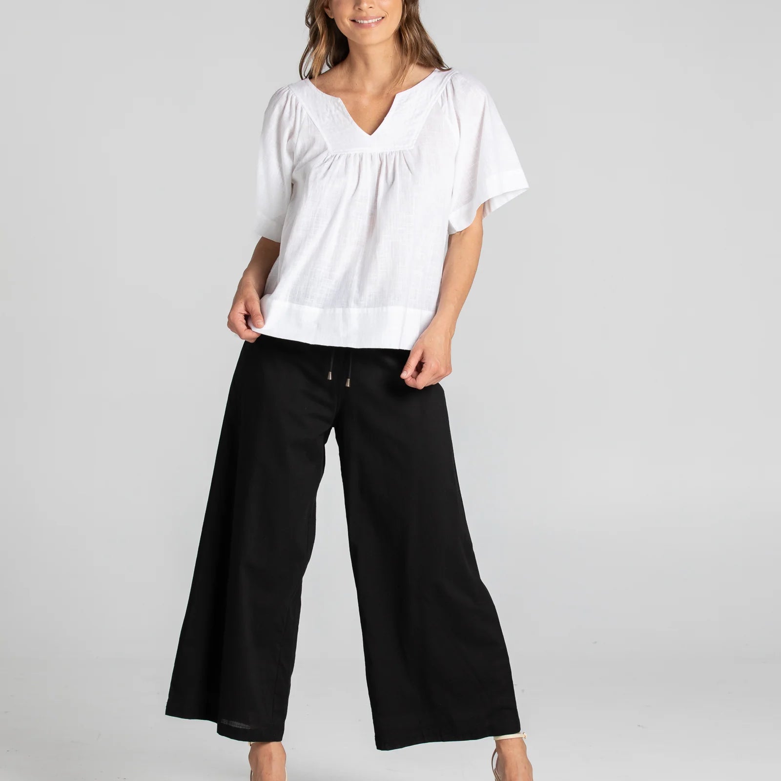 Freya Top Basic - White
