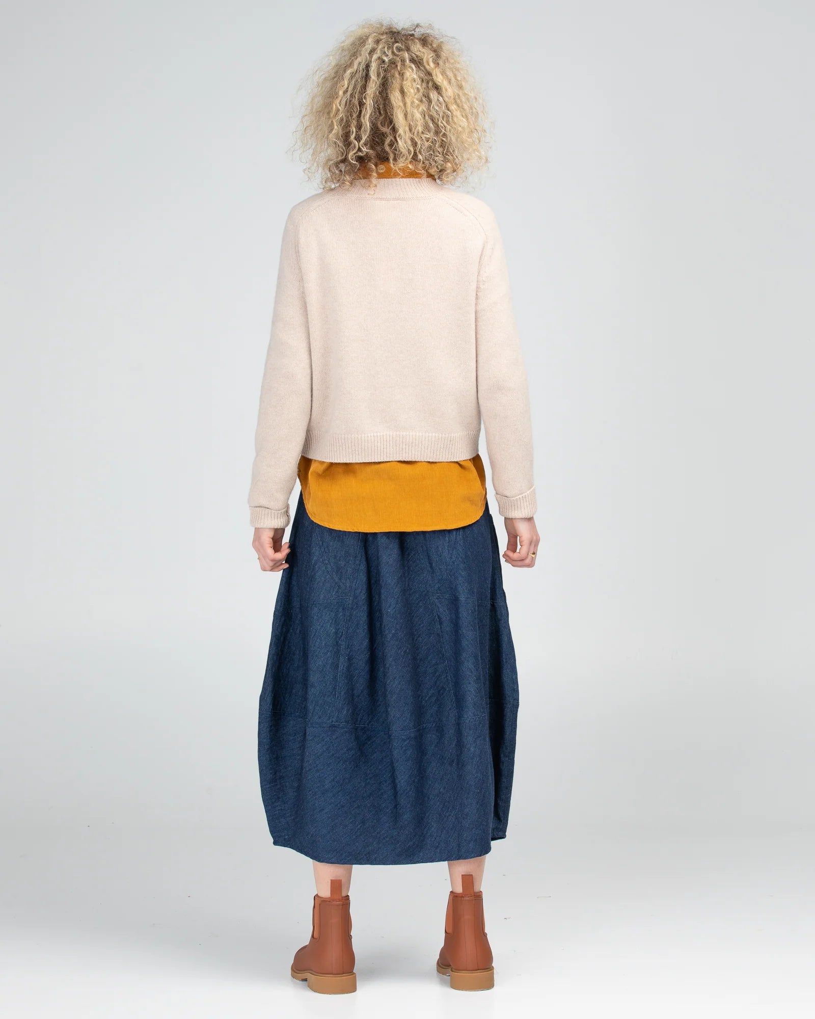 Guru Skirt Basic - Dark Denim