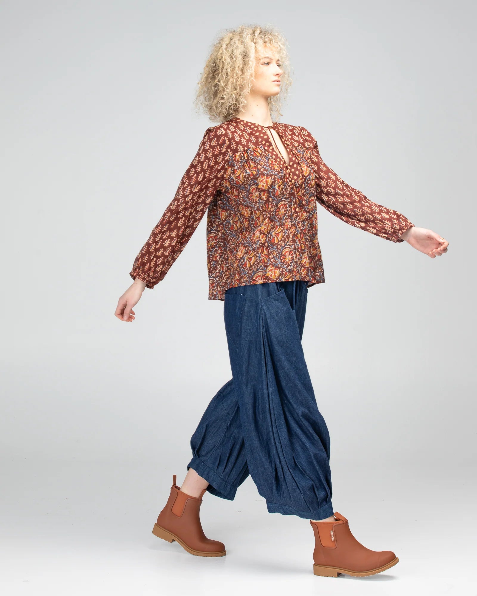 Guru Pant Basic - Dark denim