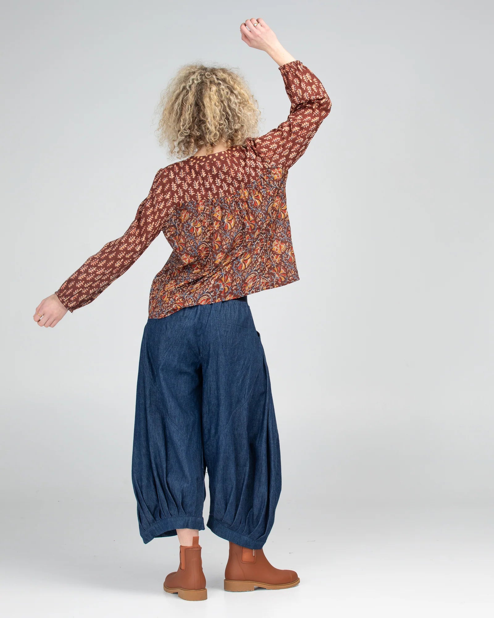 Guru Pant Basic - Dark denim
