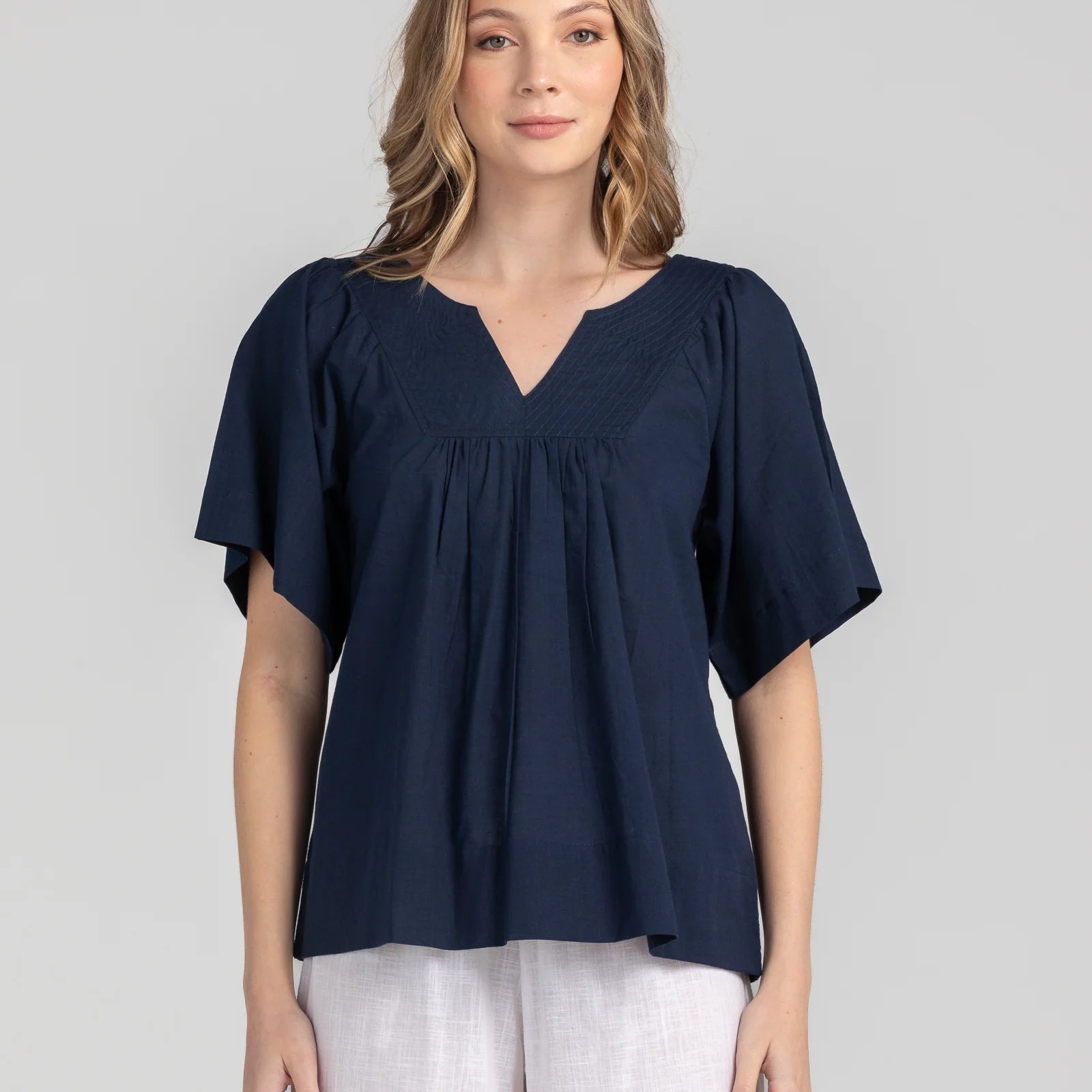 Freya Top Basic - Navy