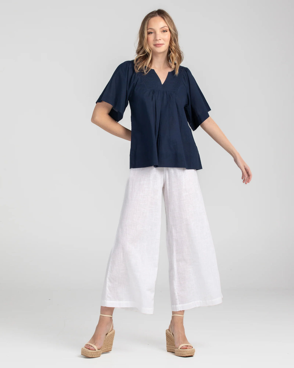 Freya Top Basic - Navy