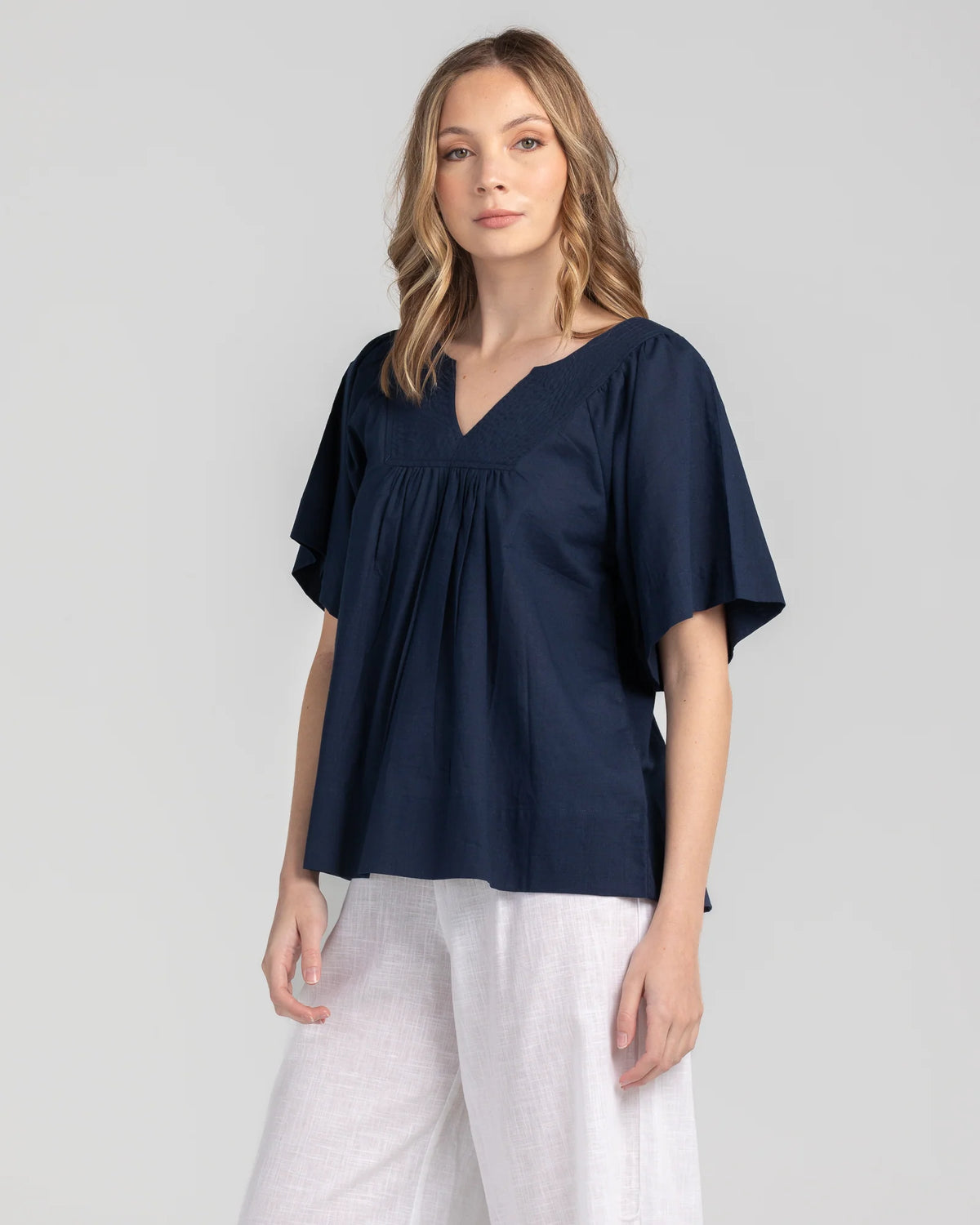Freya Top Basic - Navy