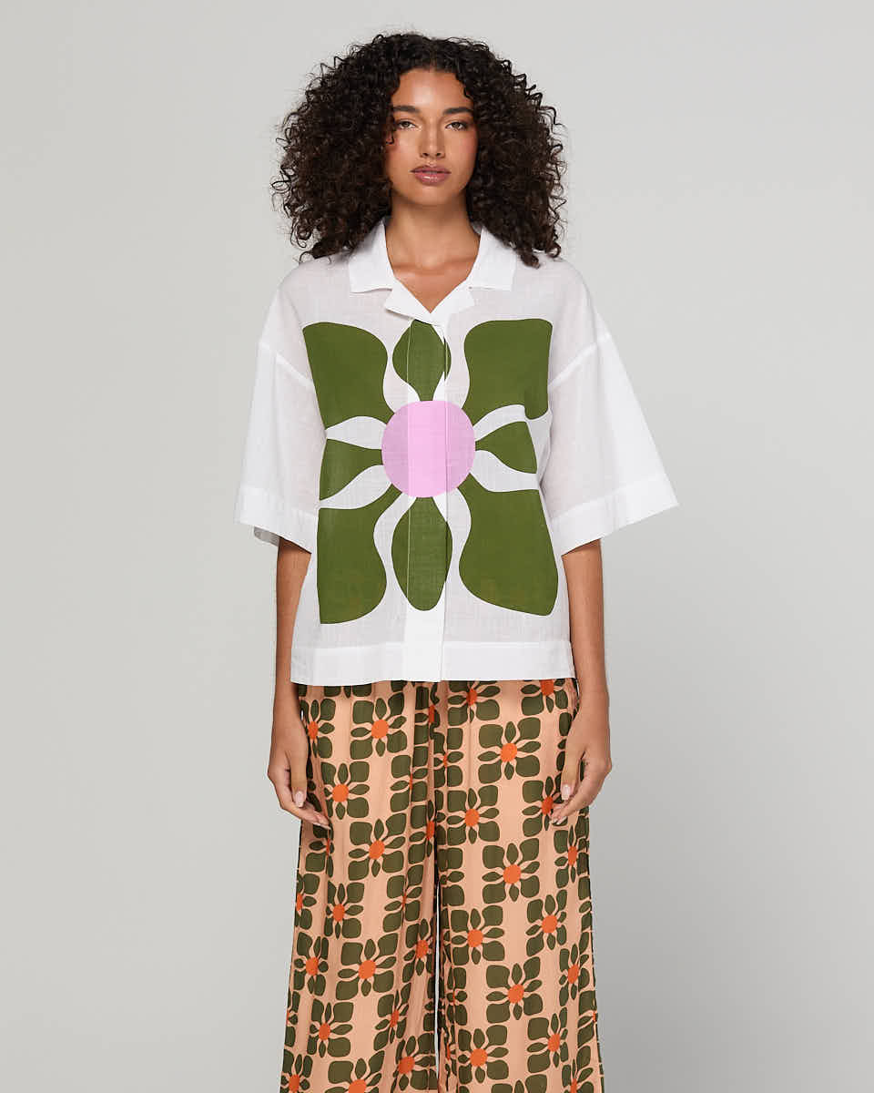 Dahlia Shirt - Cosmos
