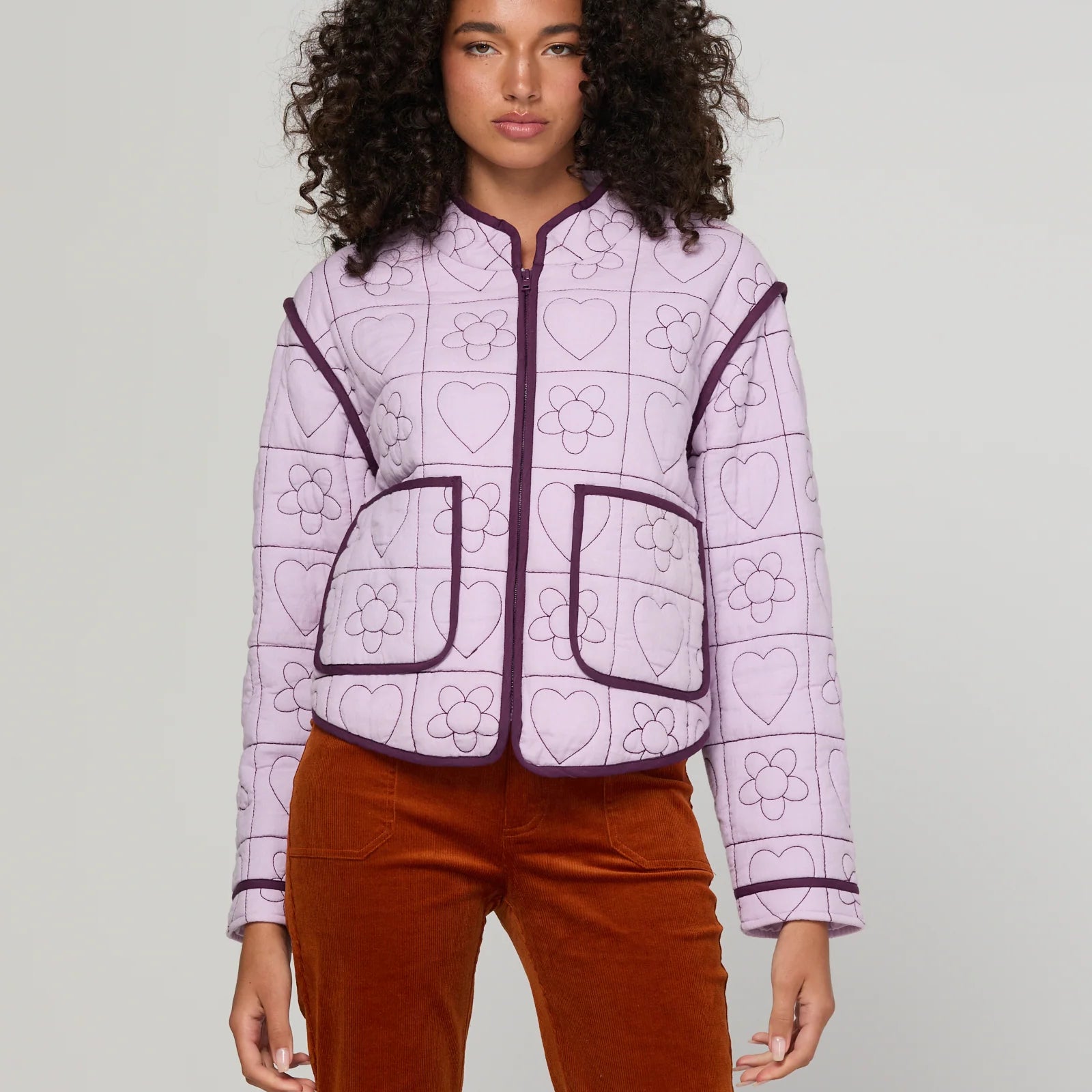 Joni Jacket - Orchard Quilted Heart