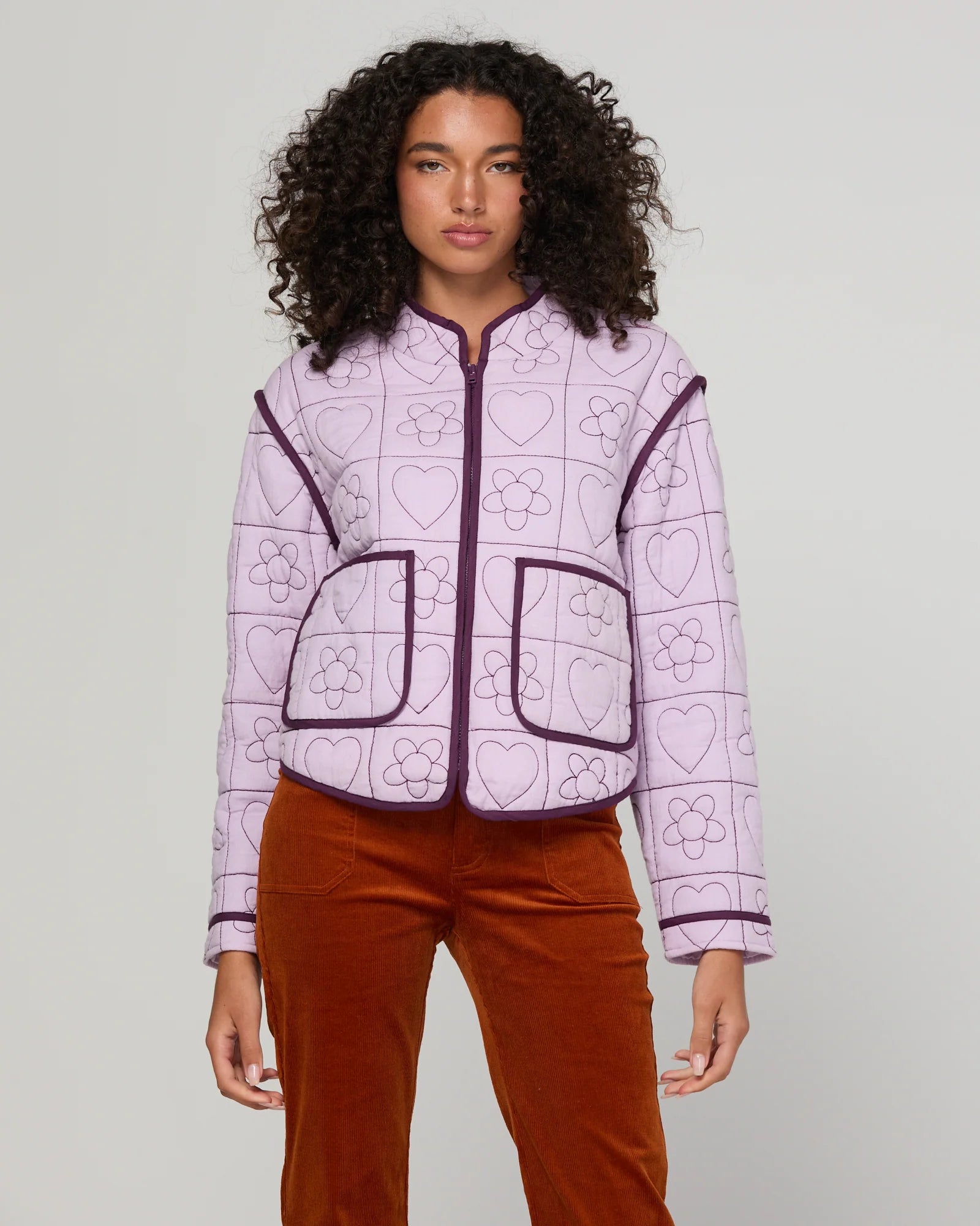 Joni Jacket - Orchard Quilted Heart