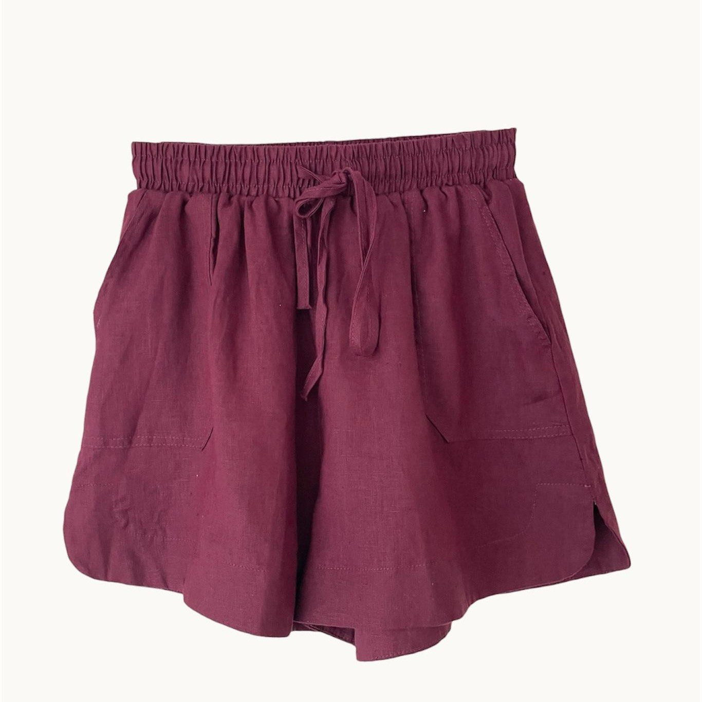 Bronte Shorts - Plum